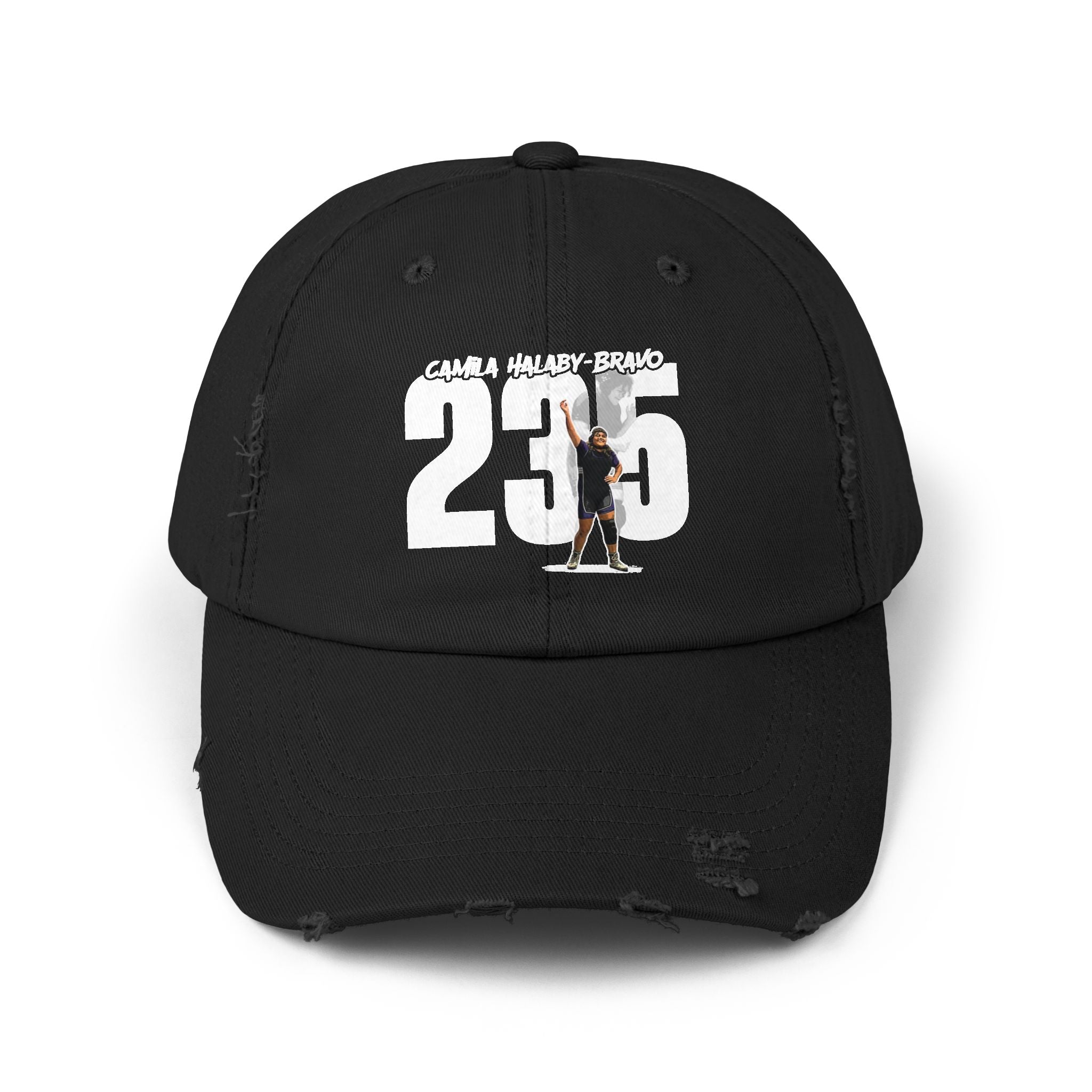 Camila Halaby-Bravo Distressed Dad Cap