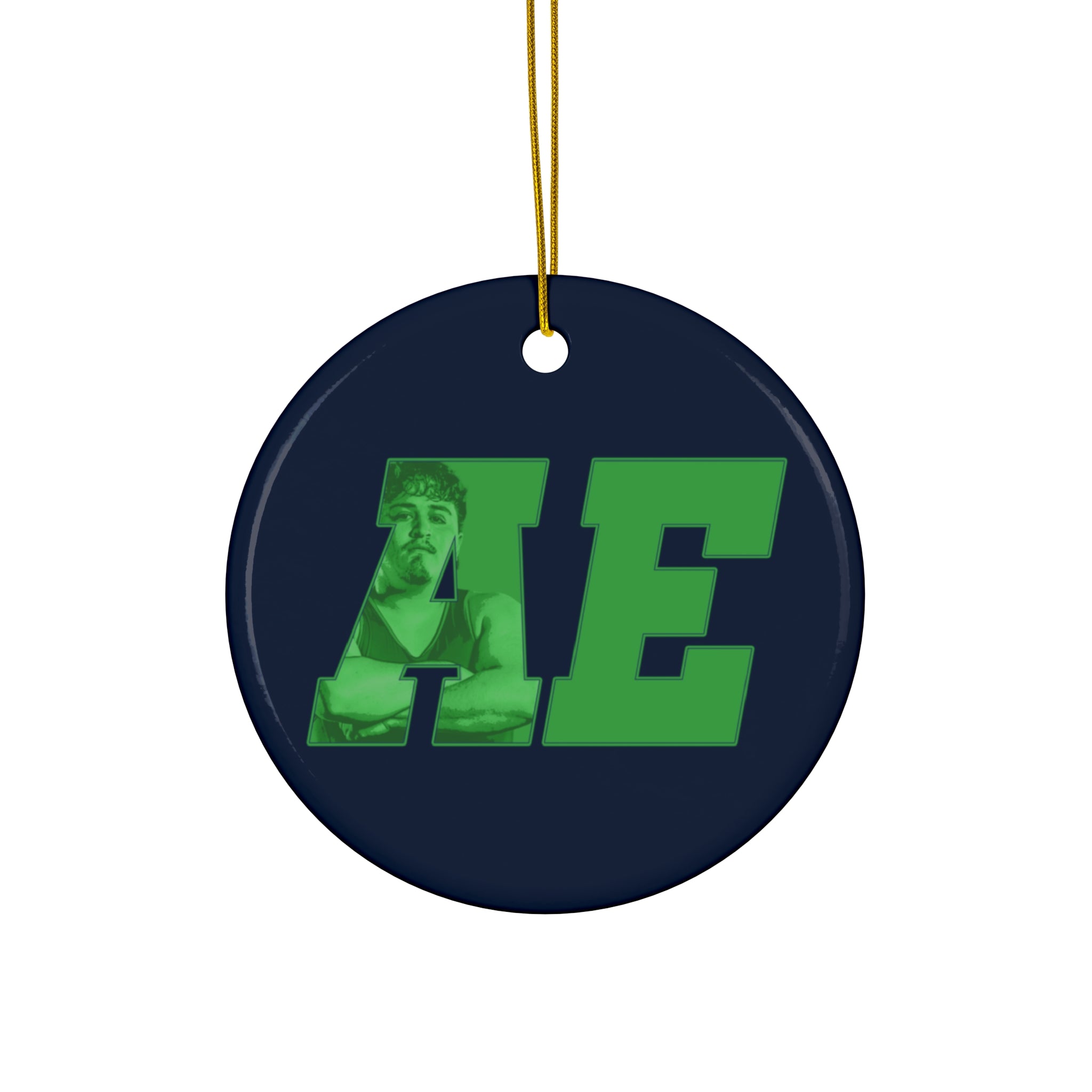 Anthony Estrada Ceramic Ornament