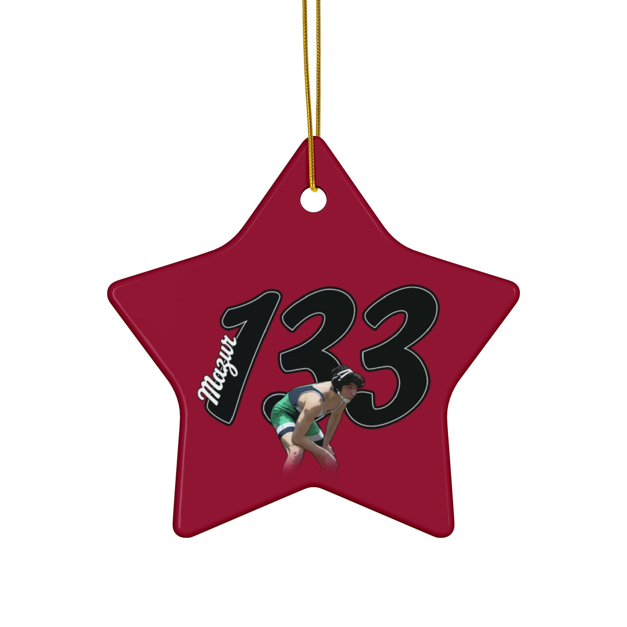 Chris Mazur Ceramic Ornament
