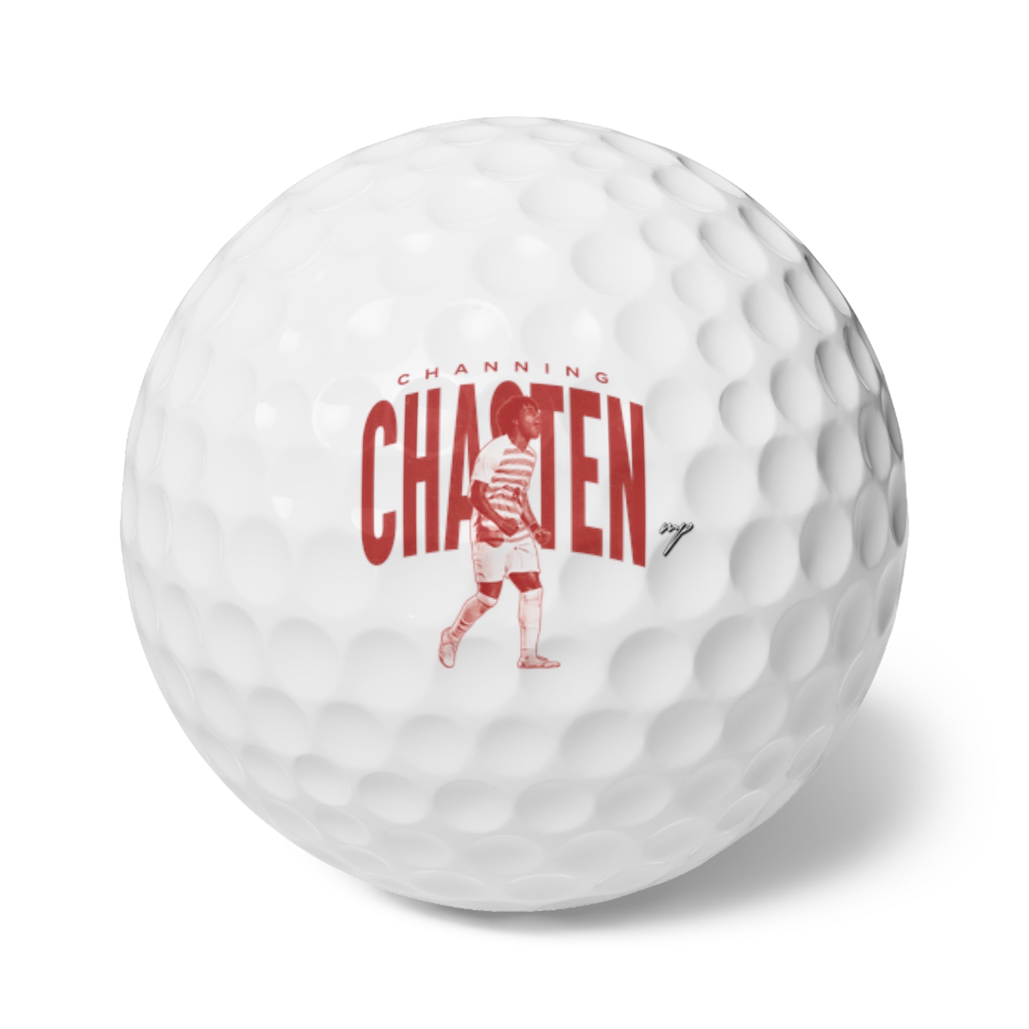 Channing Chasten Golf Balls, 6pc