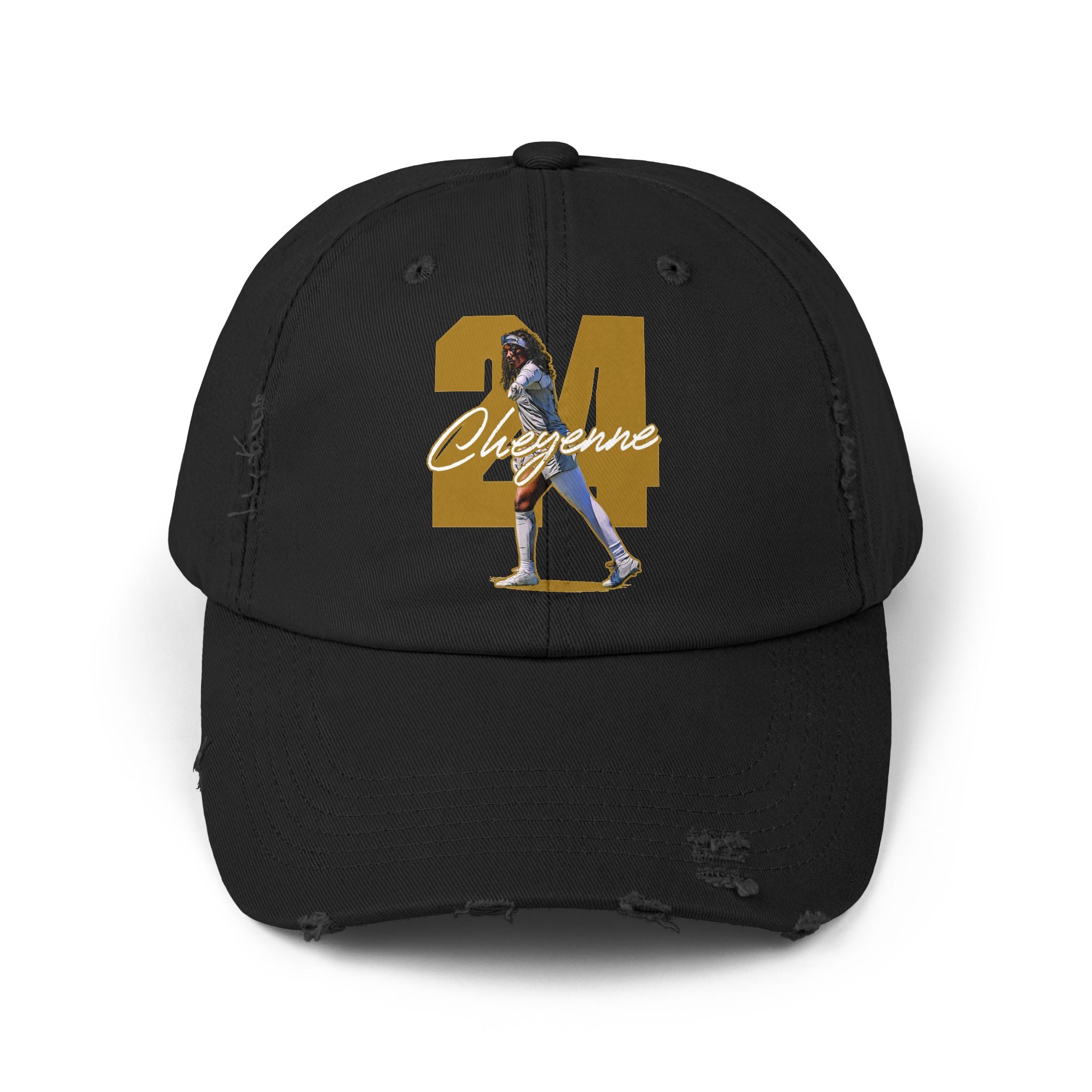 Cheyenne Durand Distressed Dad Cap