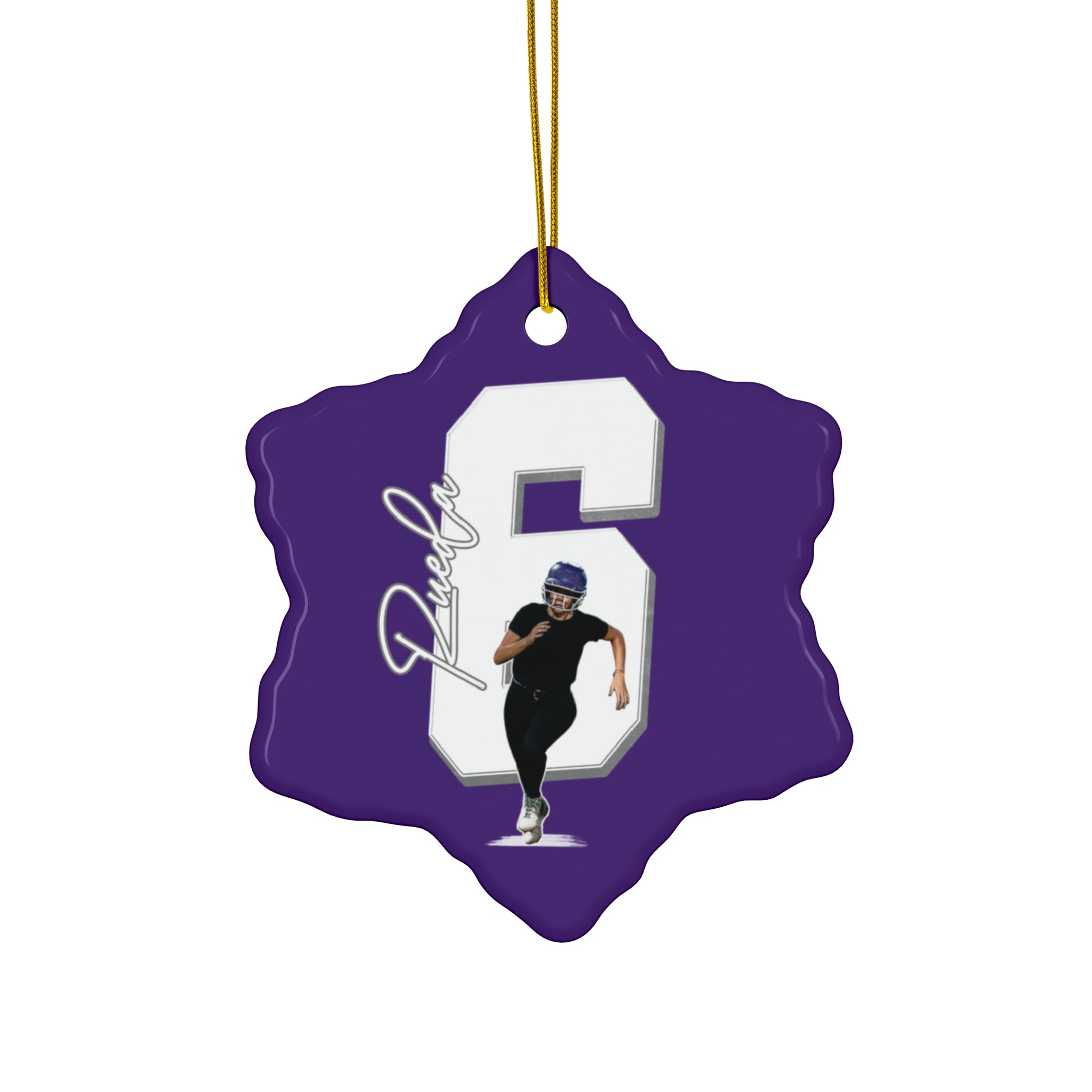 Izzy Rueda Ceramic Ornament