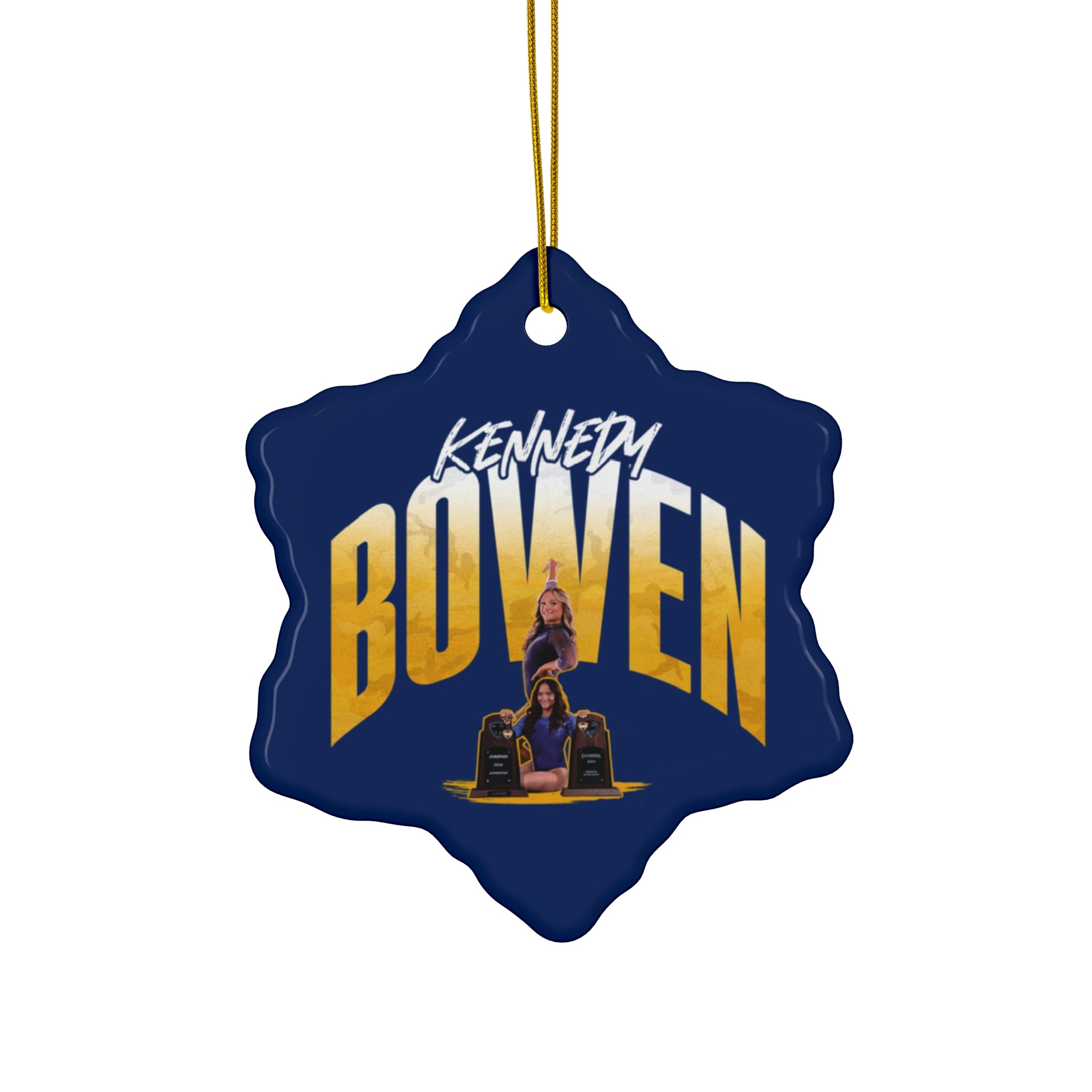 Kennedy Bowen Ceramic Ornament