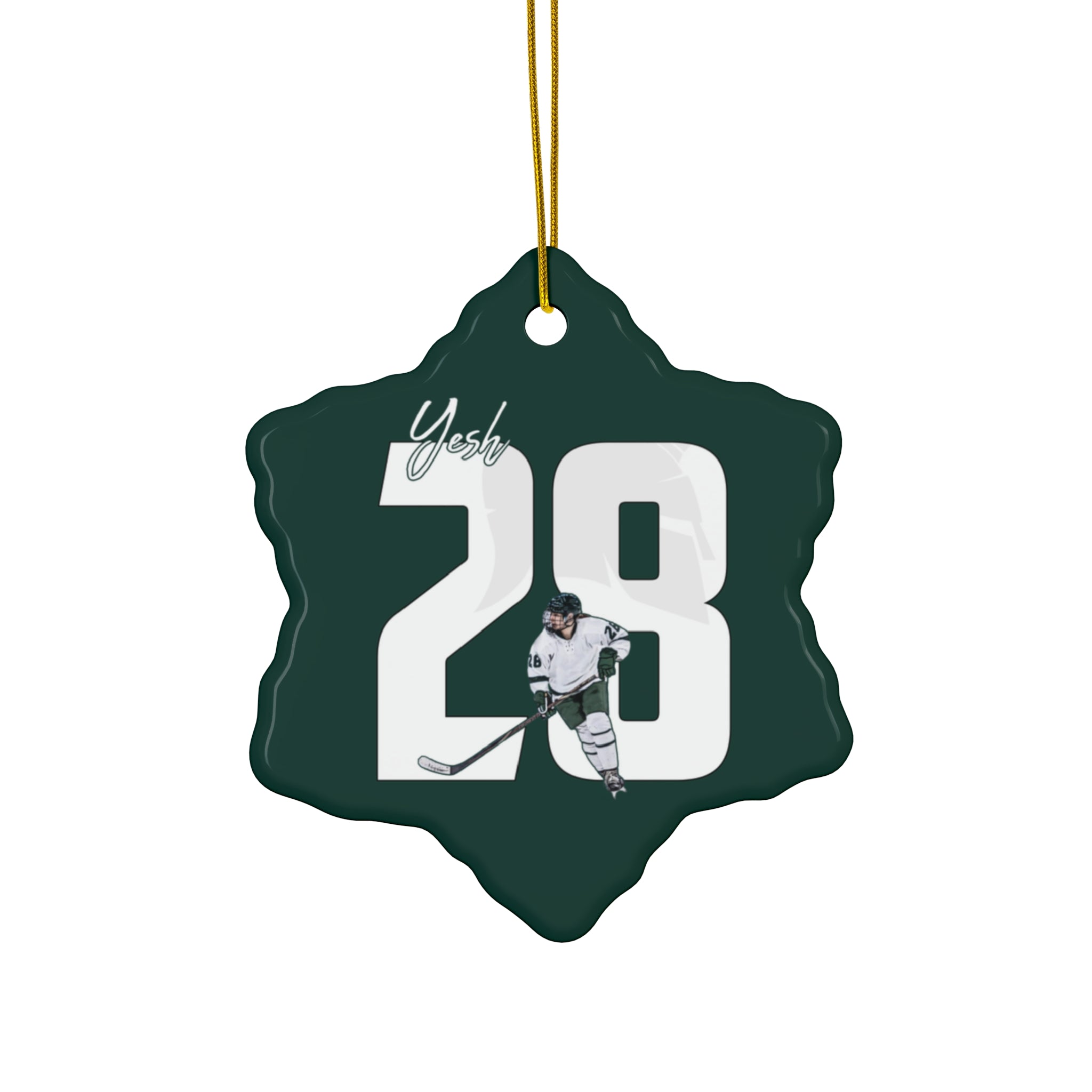 Abby Yesh Ceramic Ornament