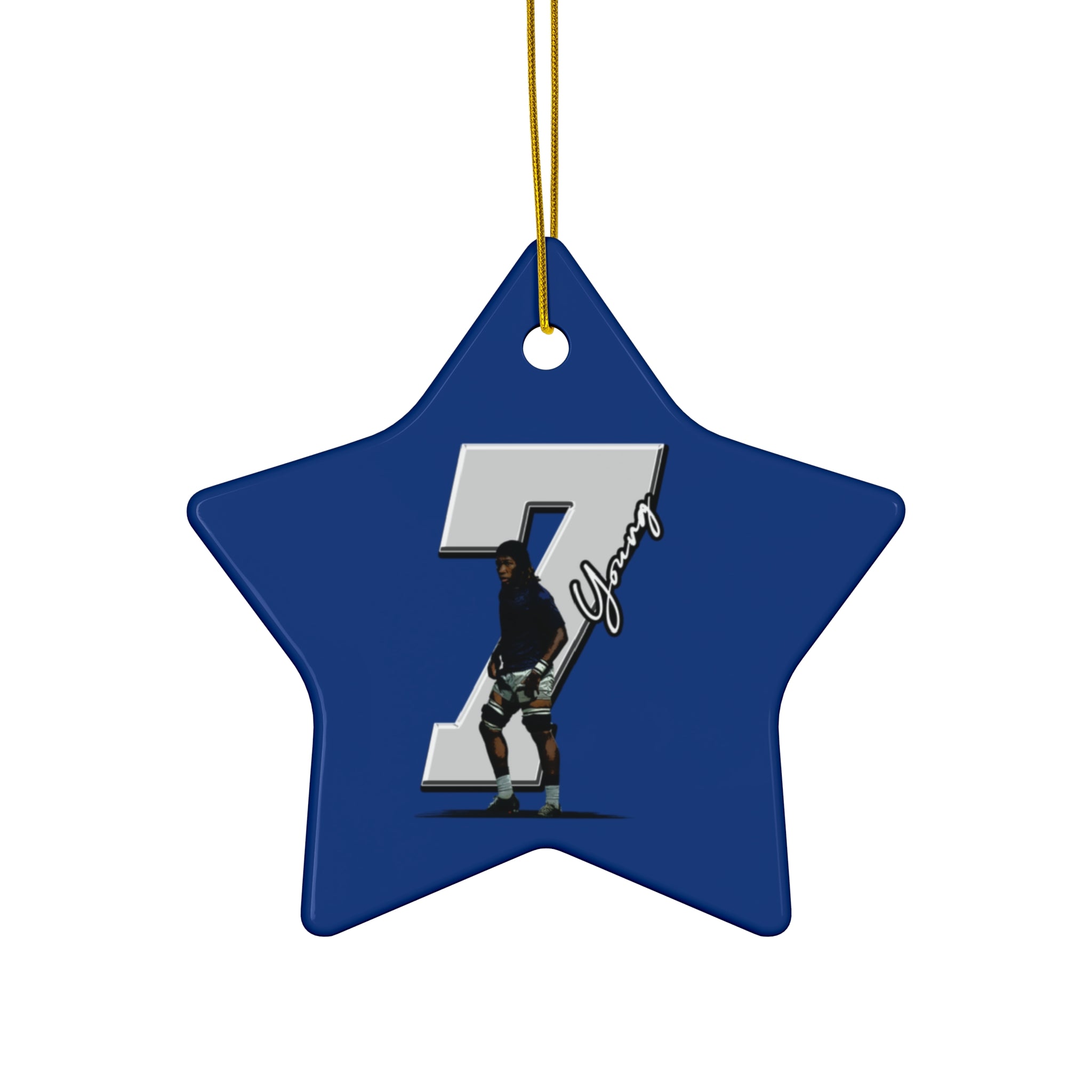 Marquan Young Ceramic Ornament