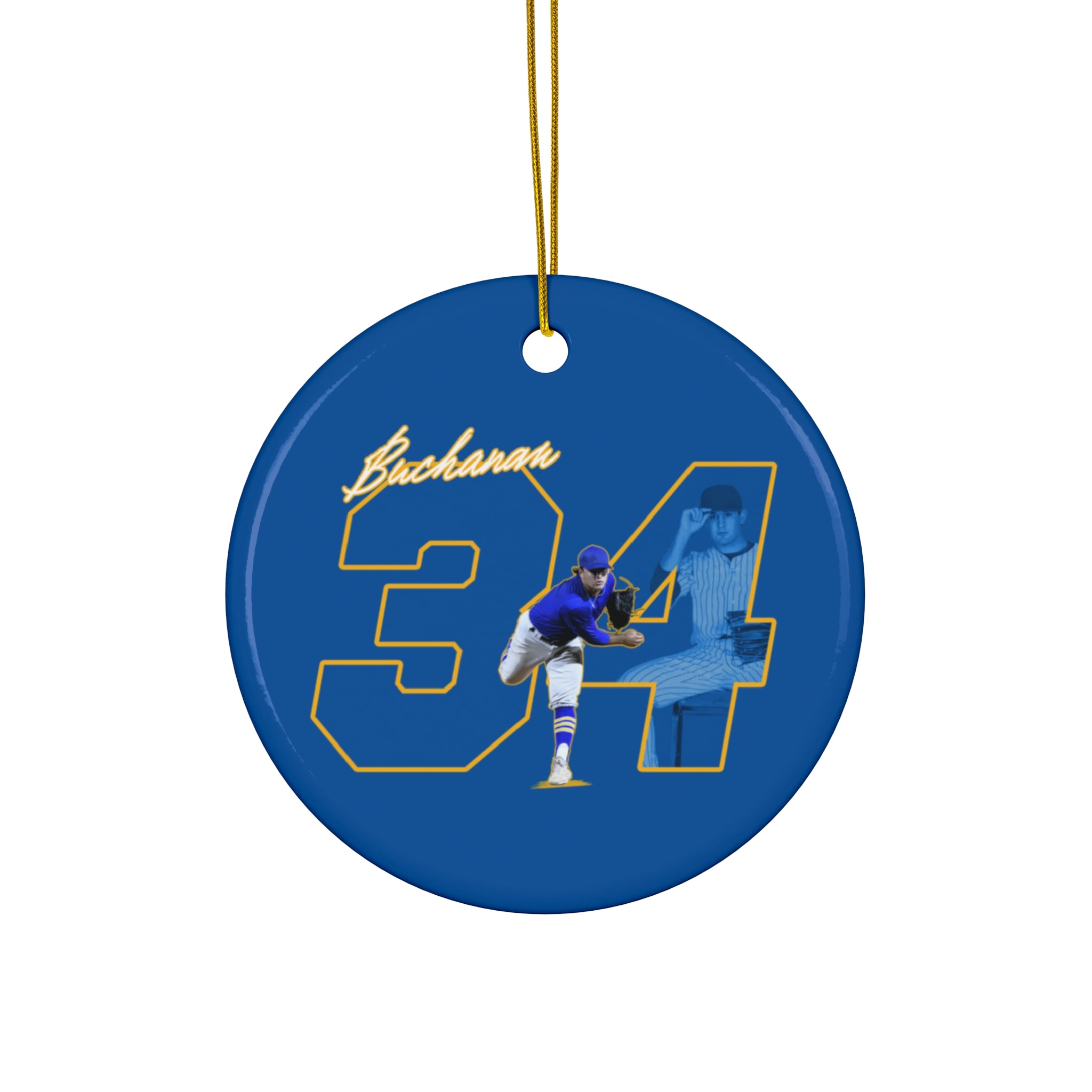 Brian Buchanan Ceramic Ornament