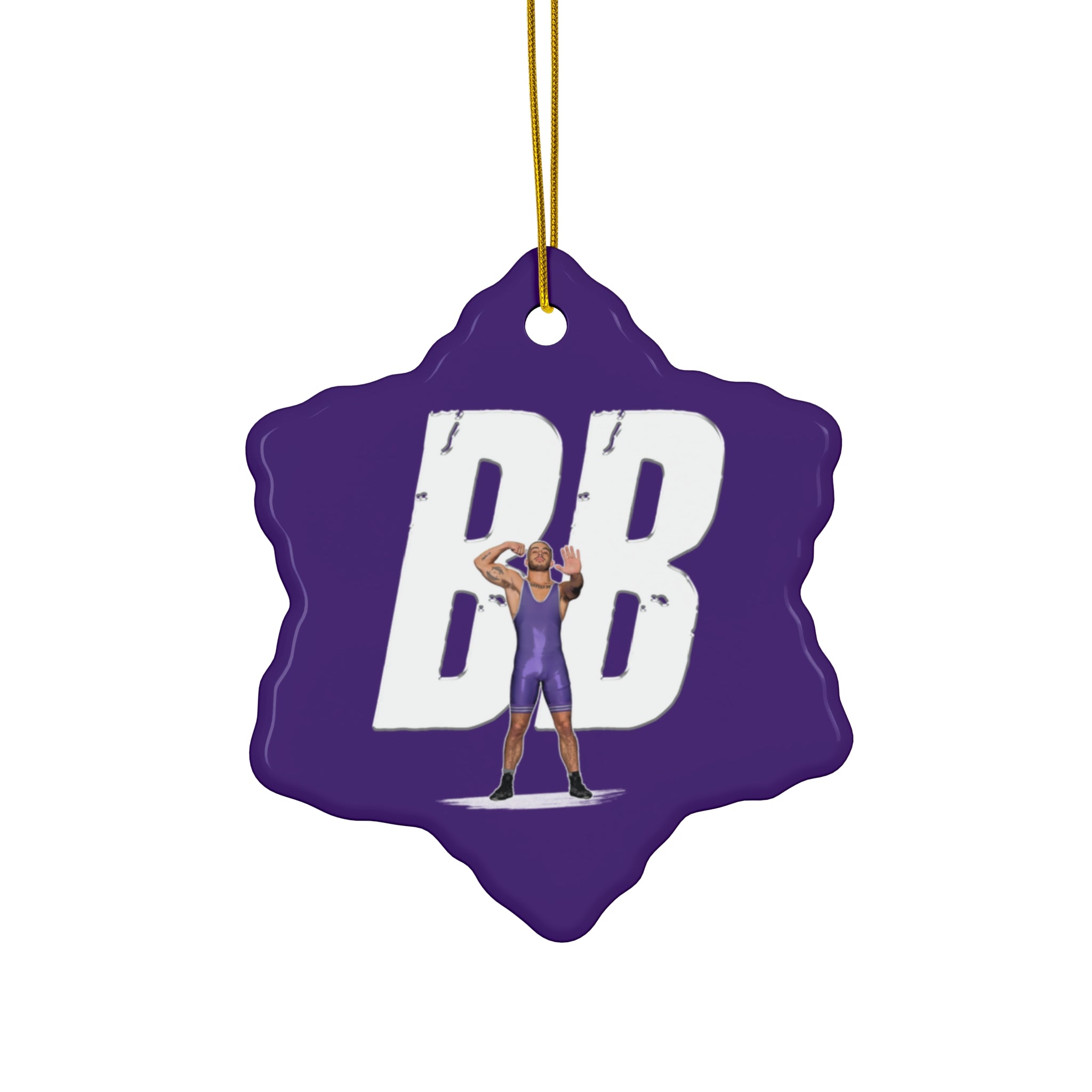 Beau Beavers Ceramic Ornament