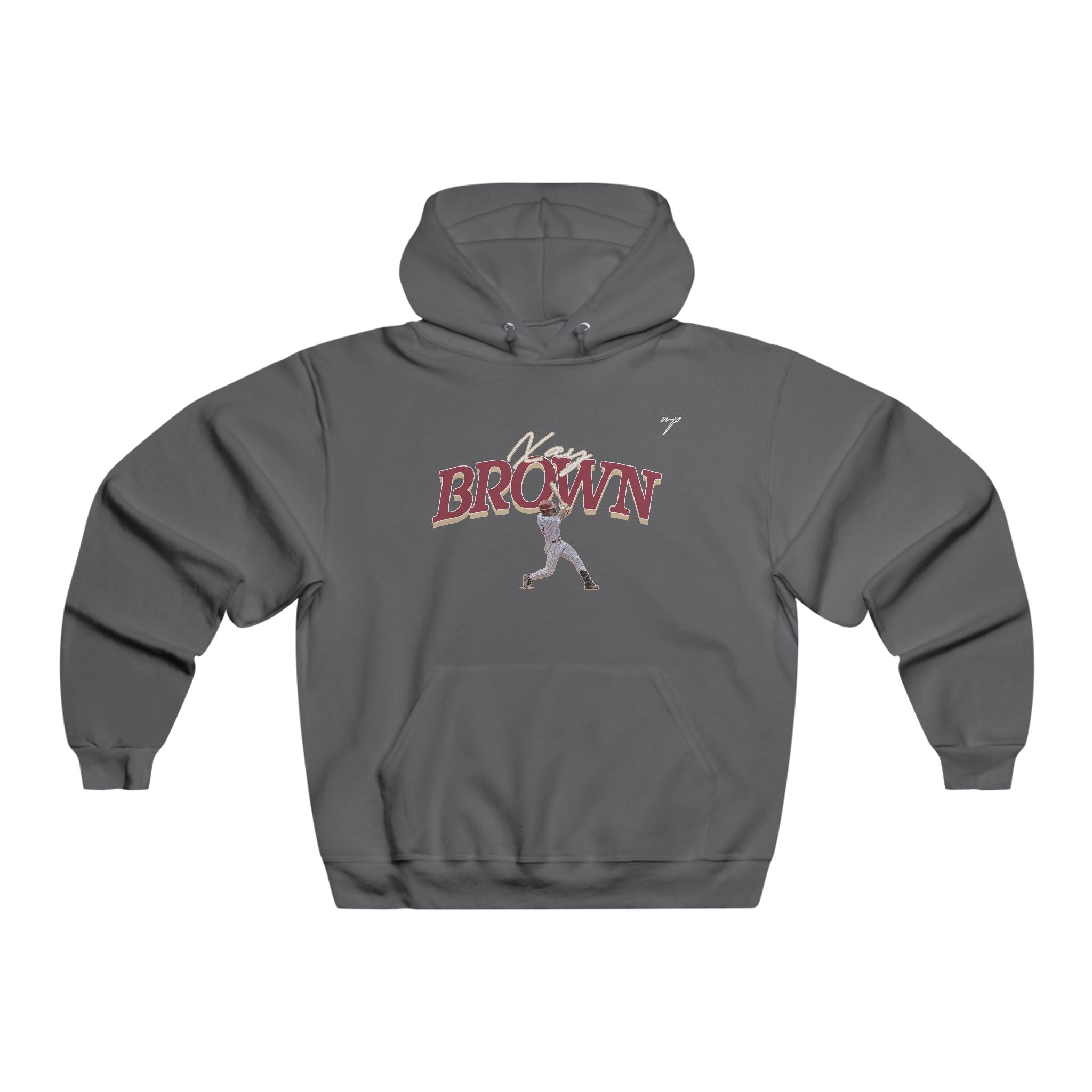 Xay Brown Vintage Hoodie