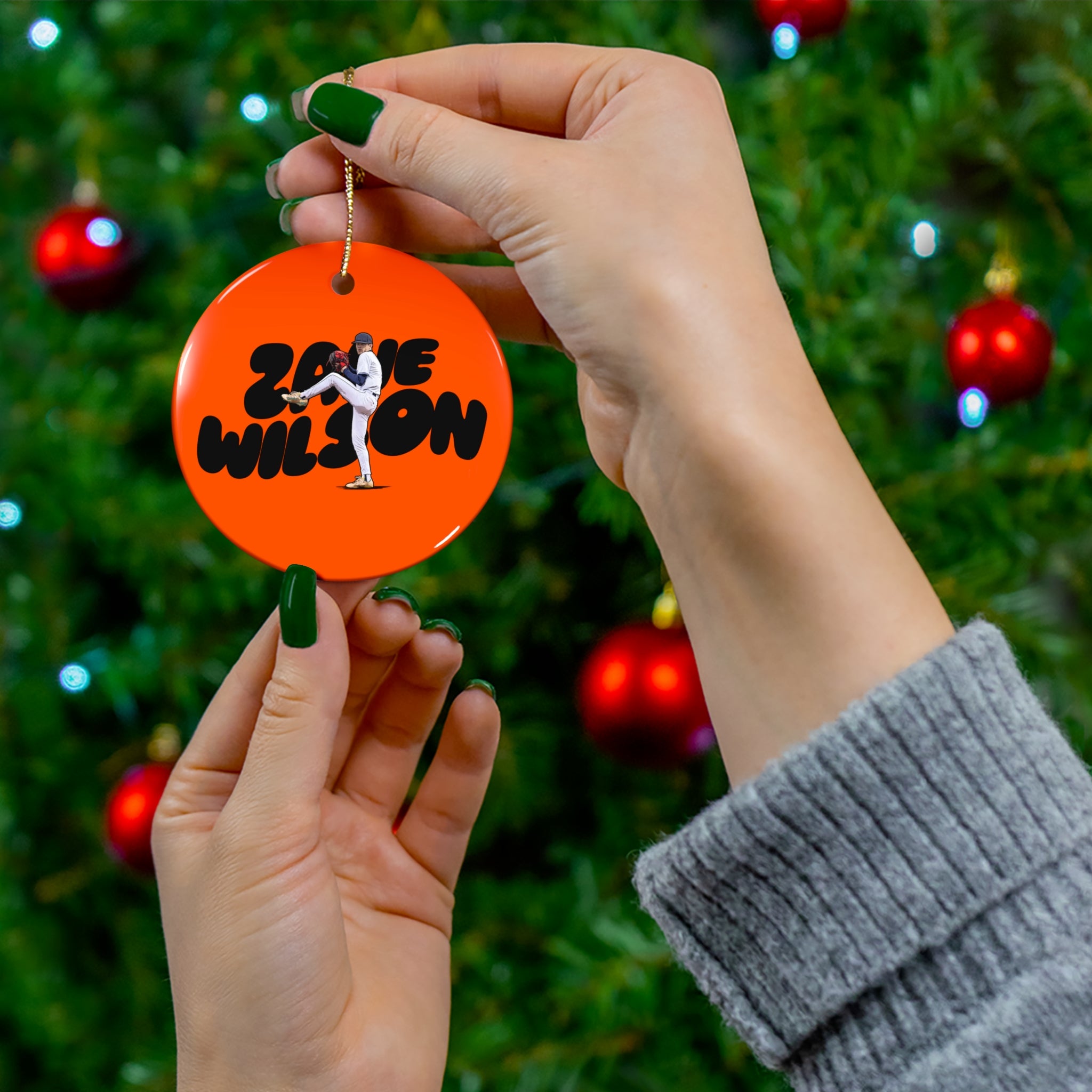 Zane Wilson Ceramic Ornament
