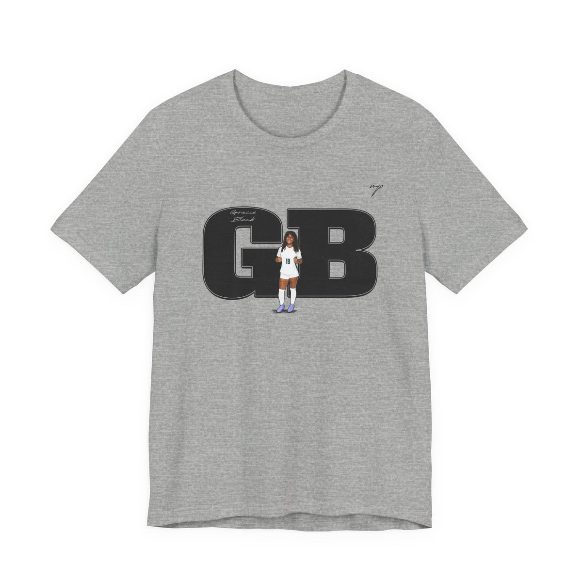 Gracie Black Graphic Tee