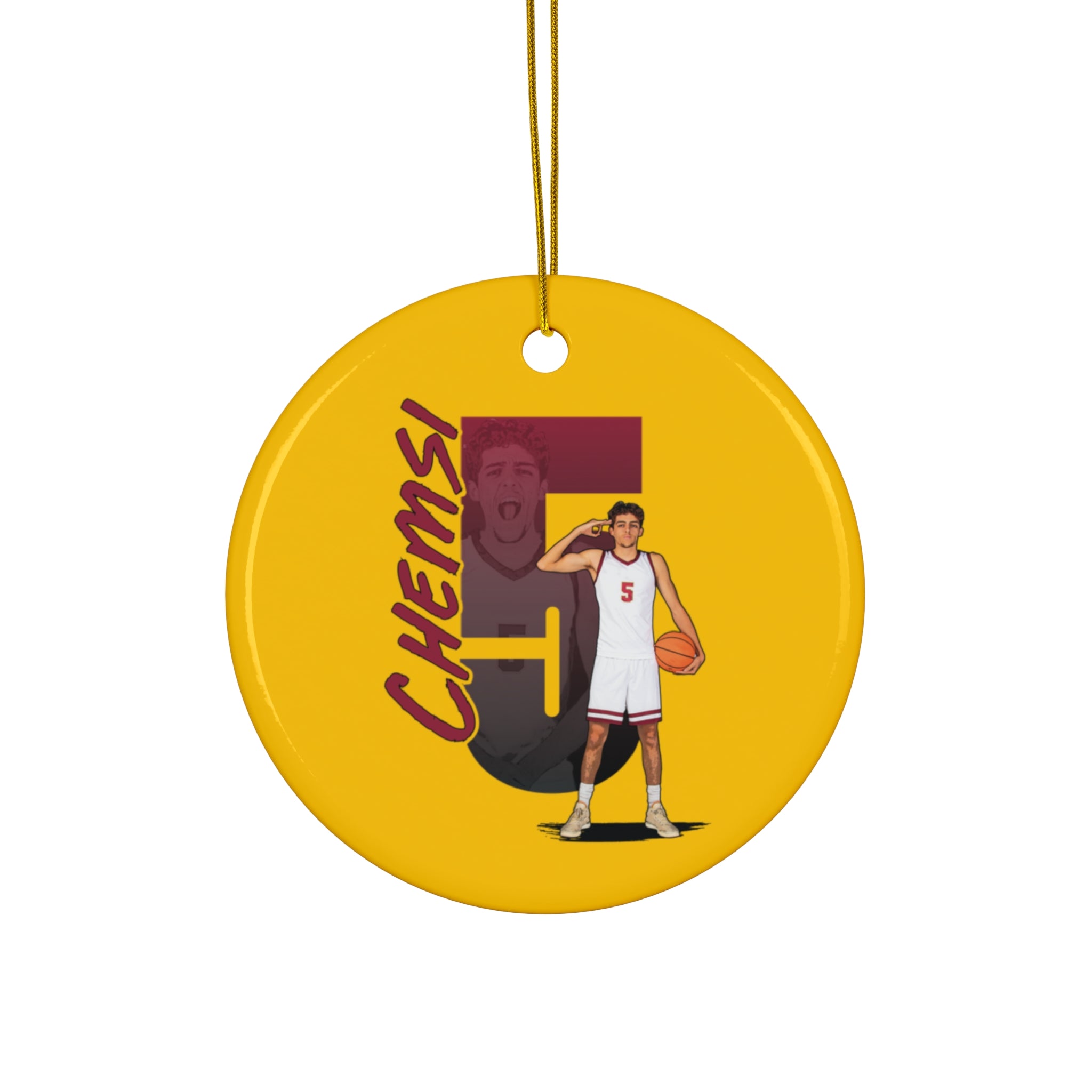 Adam Chemsi Ceramic Ornament