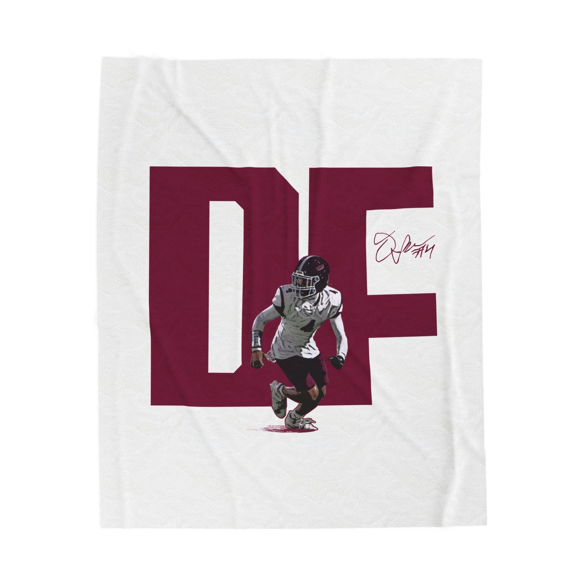 Dakota Flynn Velveteen Plush Blanket
