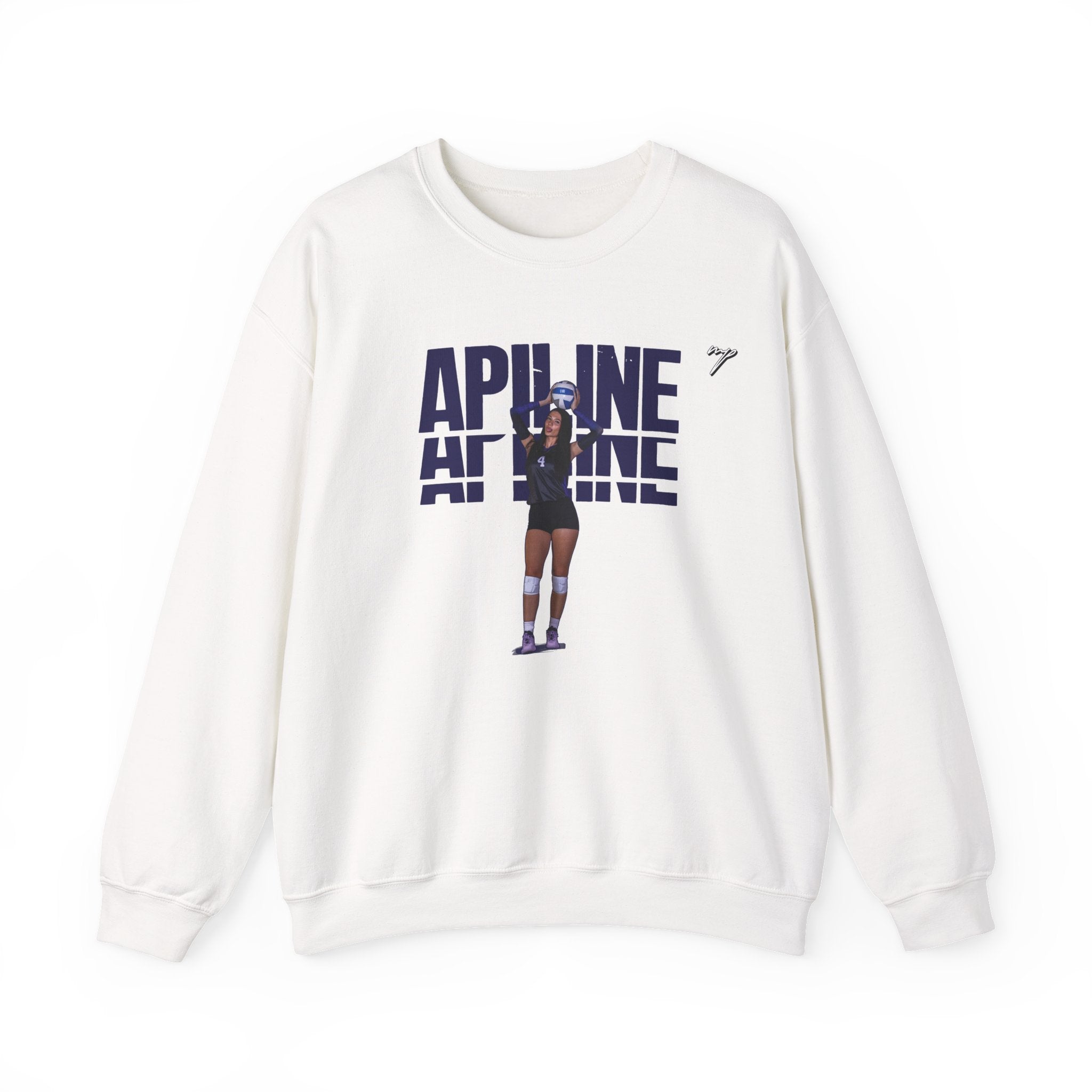 Apiline White Crewneck