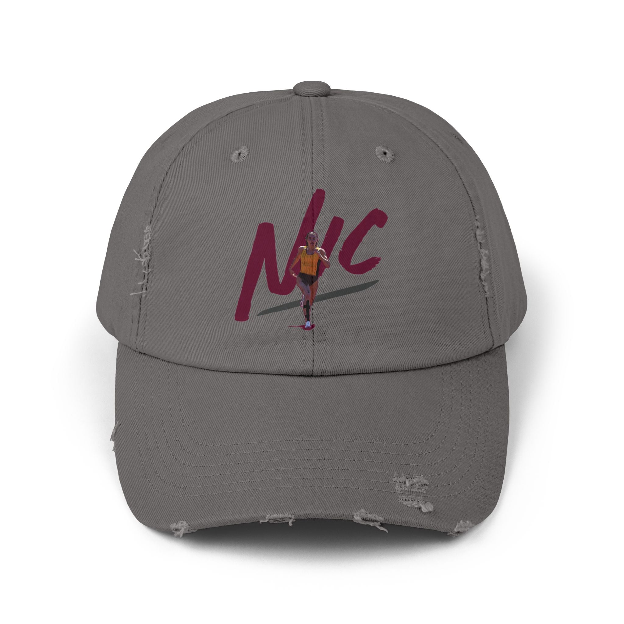 Nicole Olivieri Distressed Dad Cap