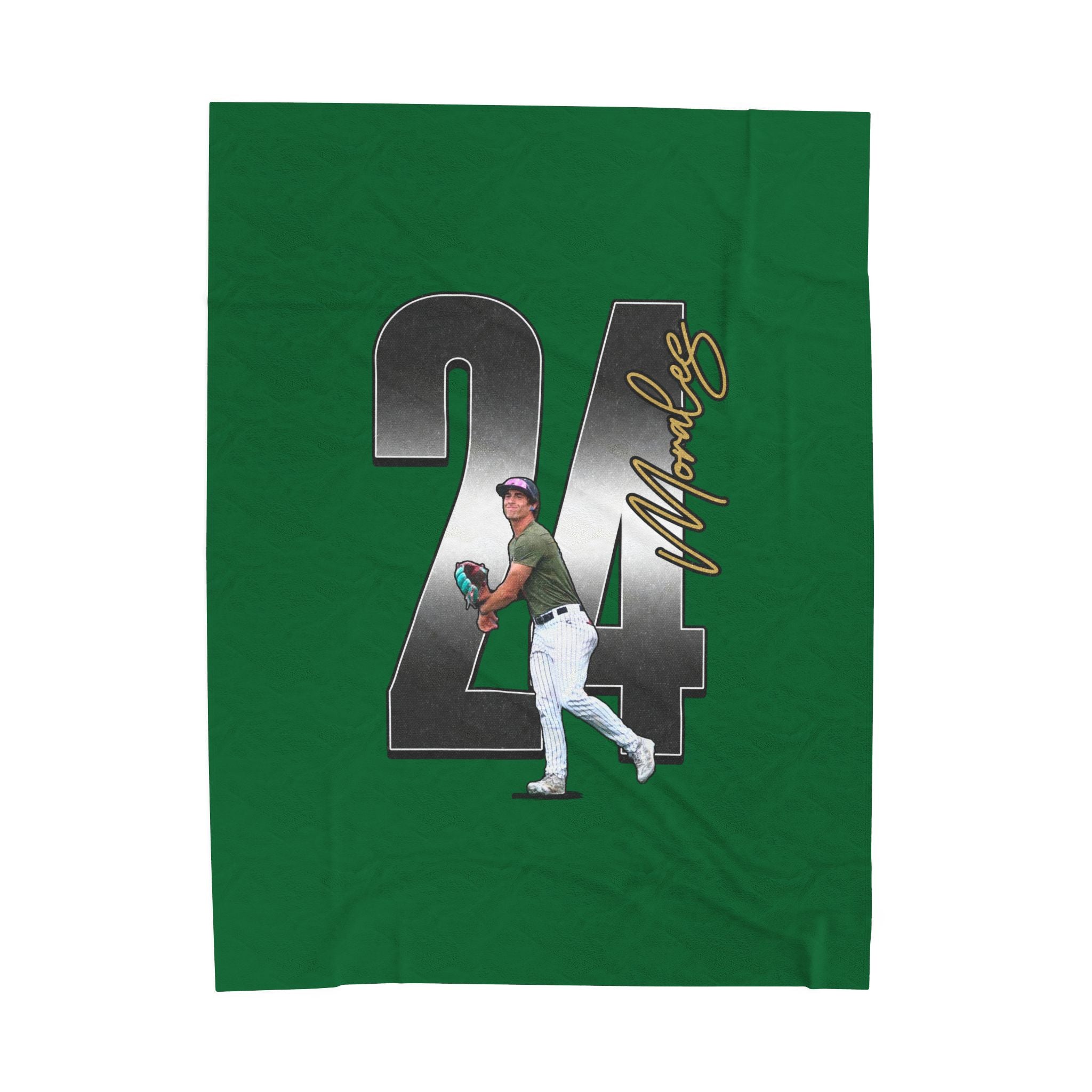 Mateo Morales Velveteen Plush Blanket