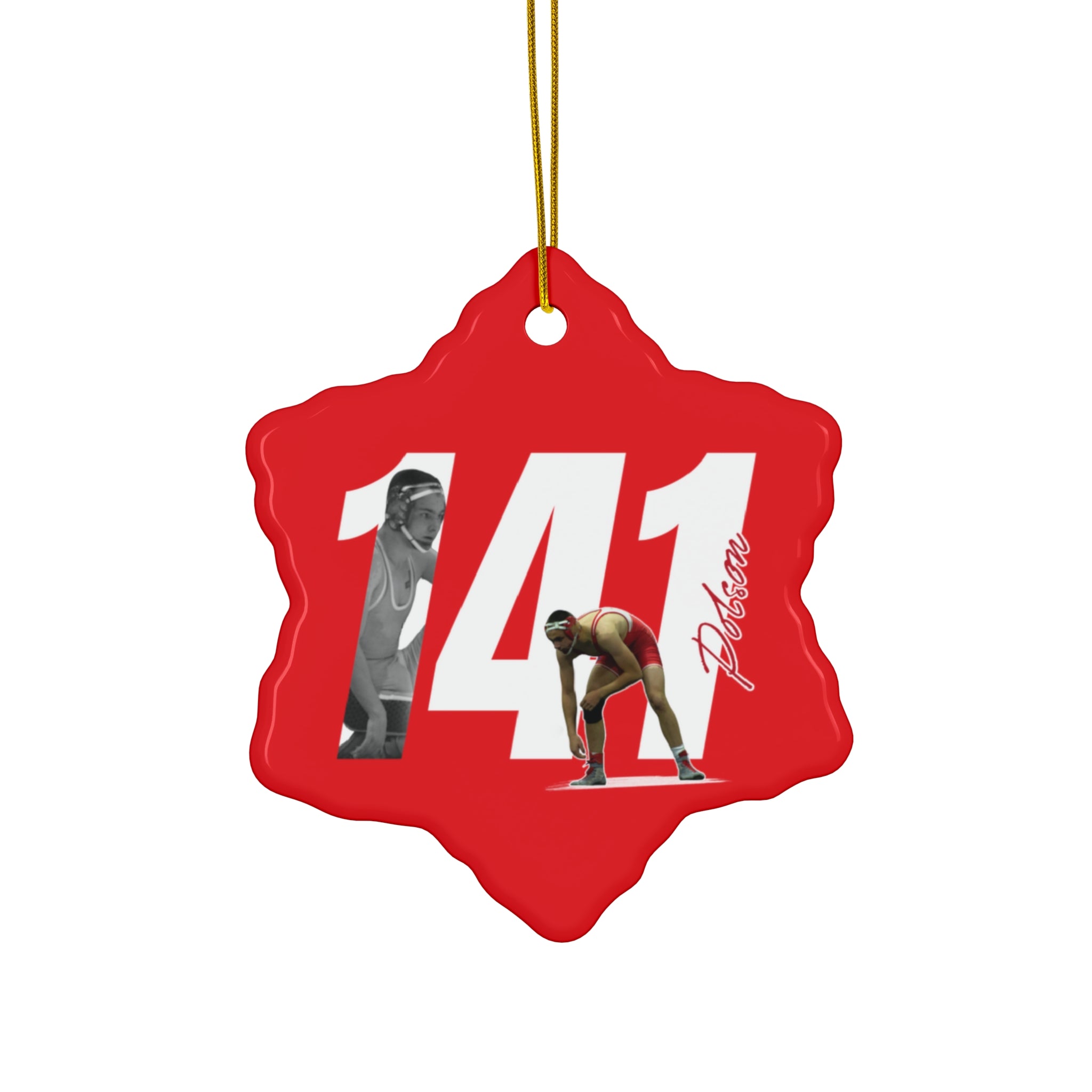 Caden Polson Ceramic Ornament
