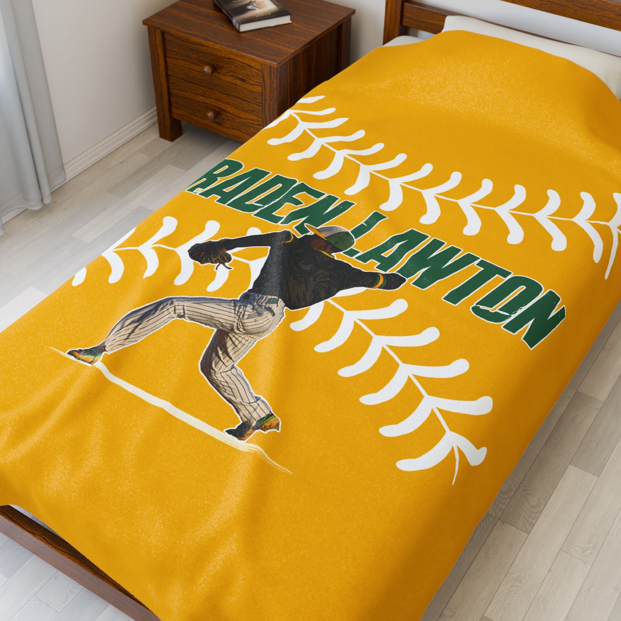 Braden Lawton Velveteen Plush Blanket