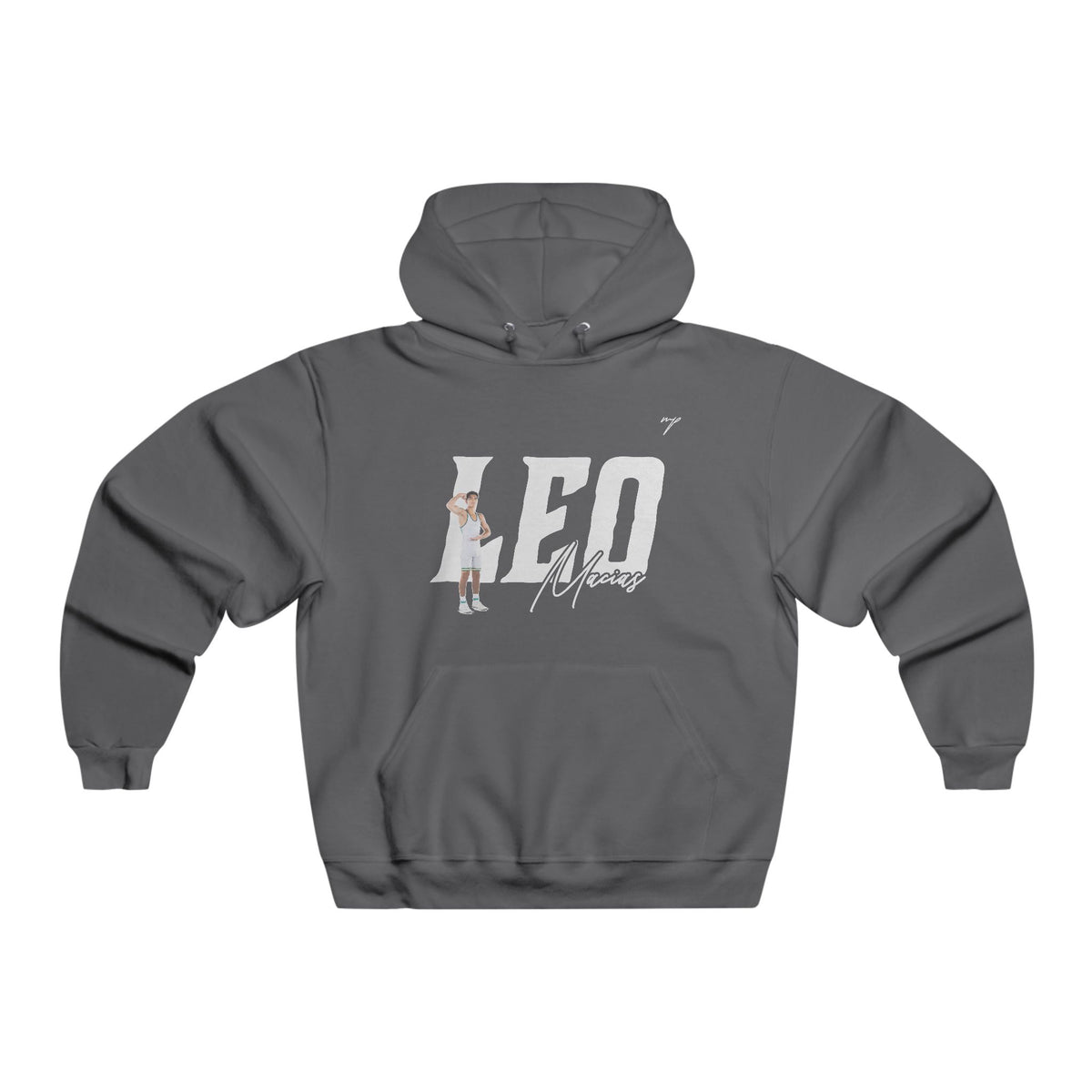 Leo Macias Vintage Hoodie (Front + Back)