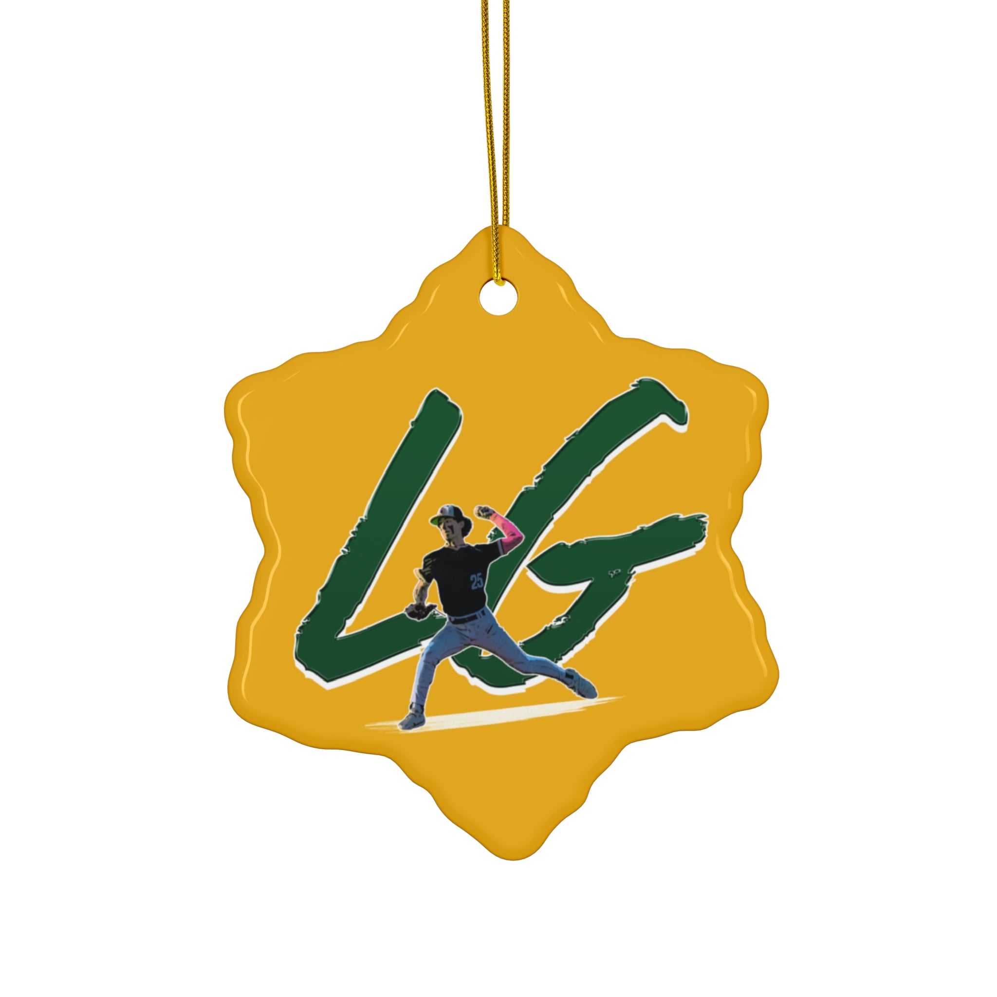 Logan Gruber Ceramic Ornament