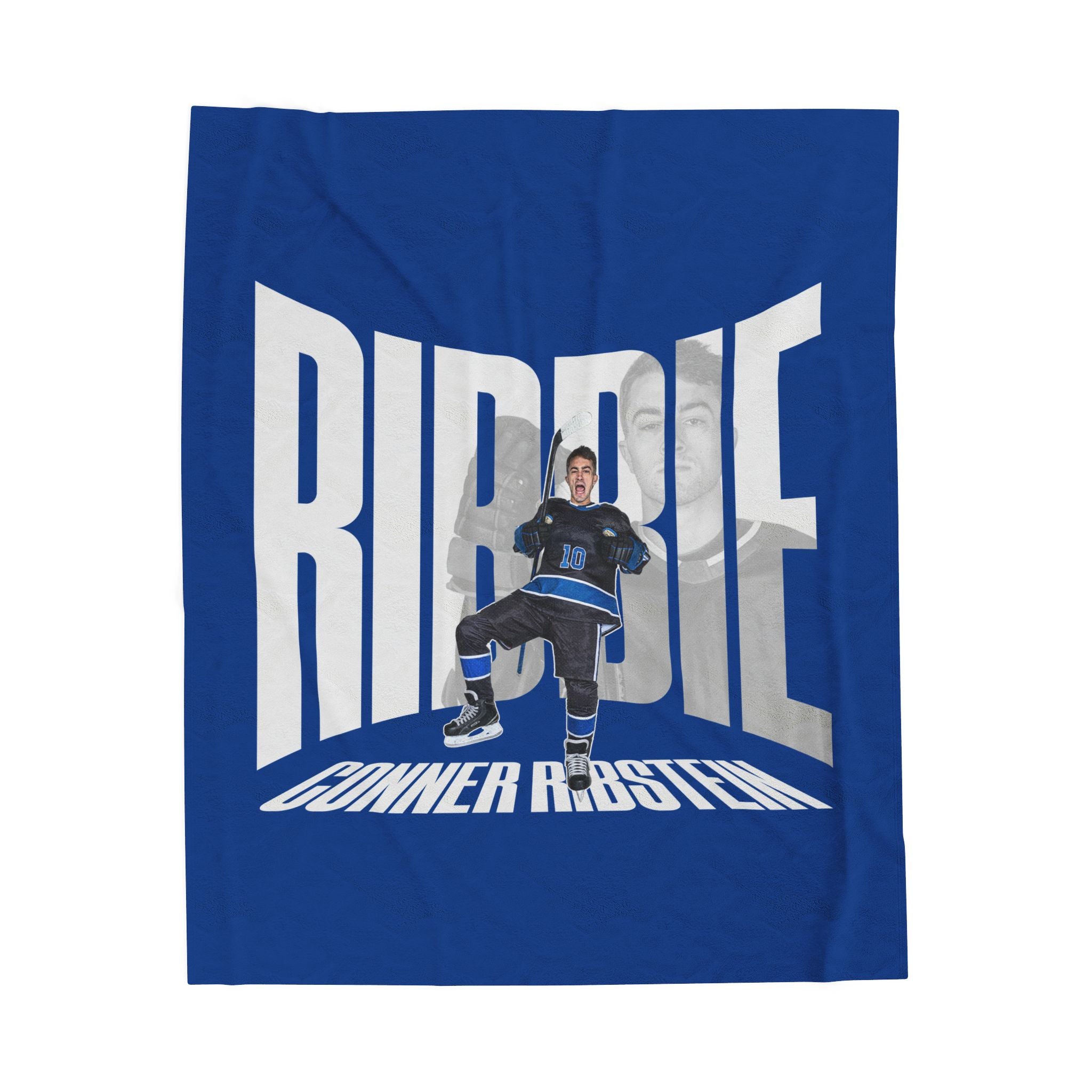 Conner Ribstein Velveteen Plush Blanket