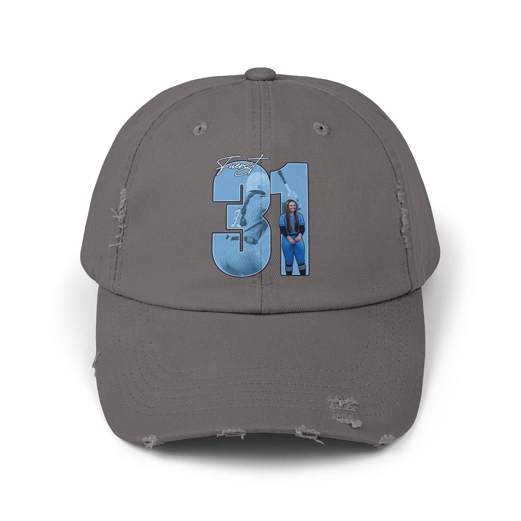 Rachael Fuerst Distressed Dad Cap