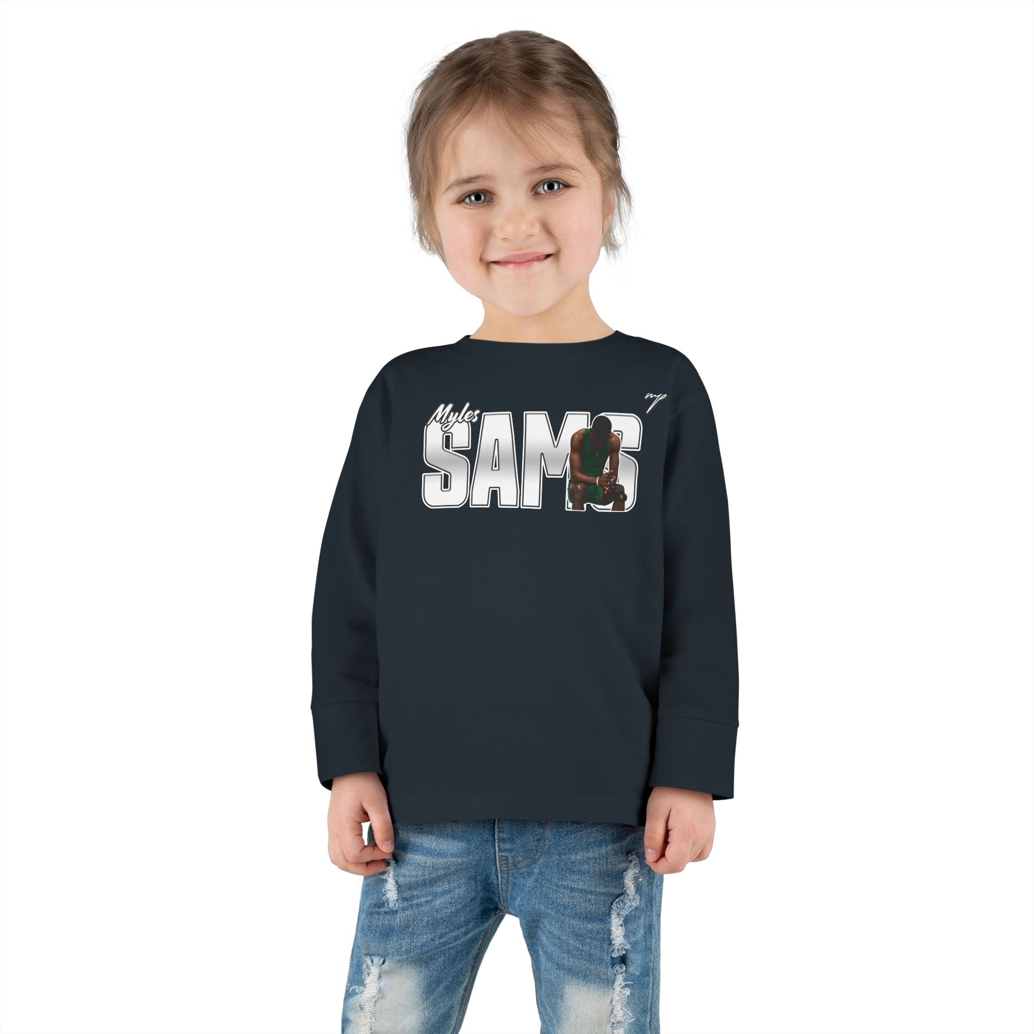 Myles Sams Toddler Long Sleeve Tee