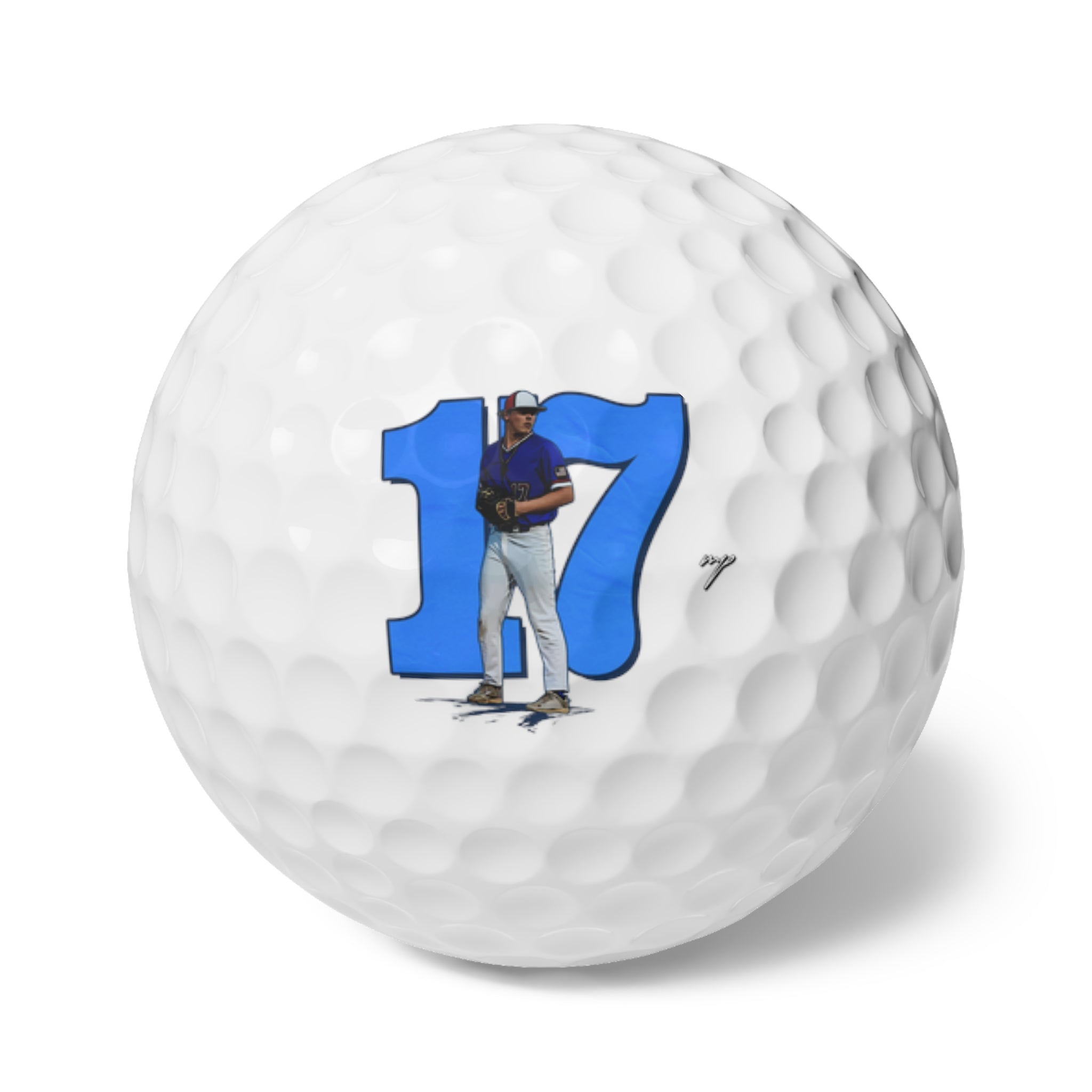 Trey Usey Golf Balls, 6pc