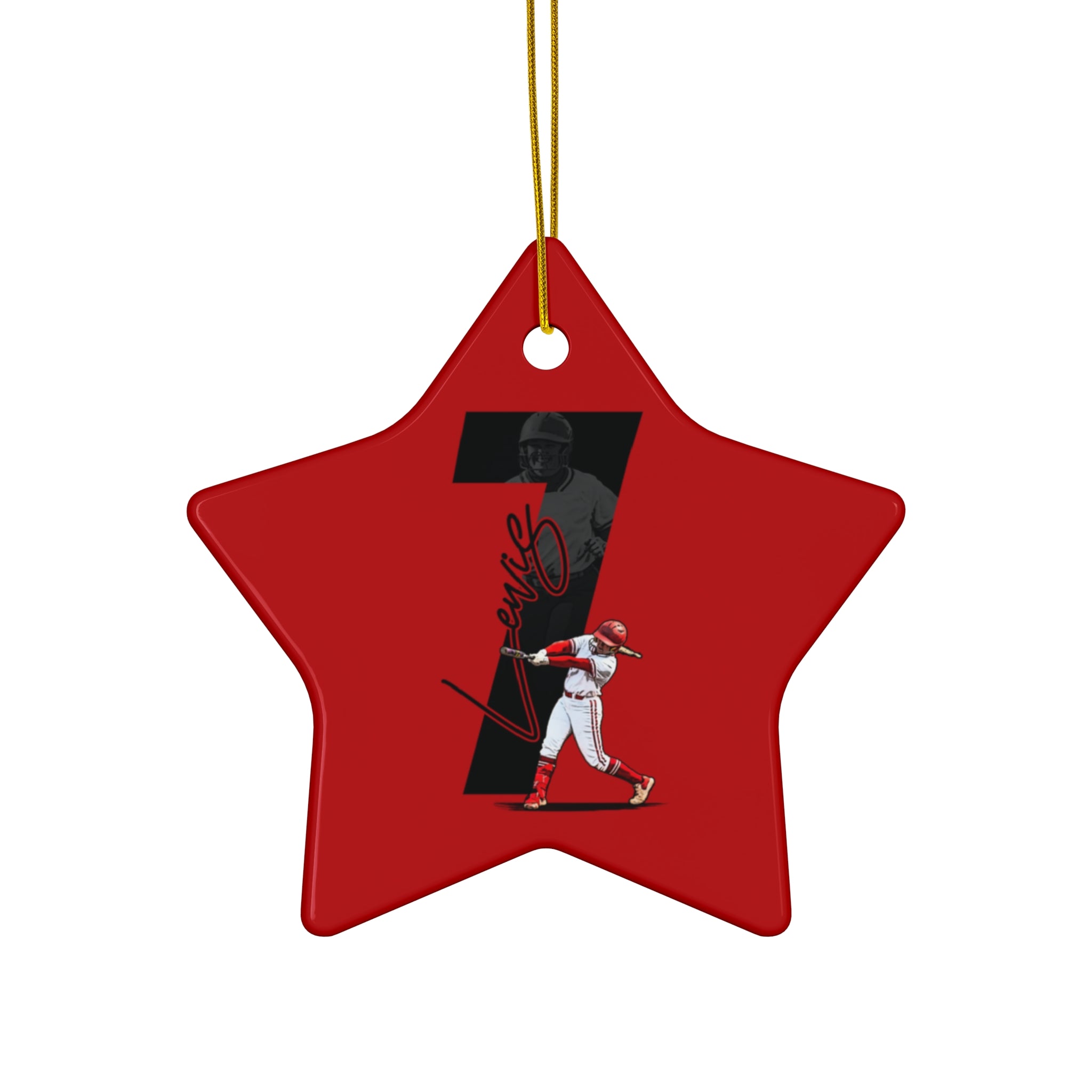 Kendra Lewis Ceramic Ornament