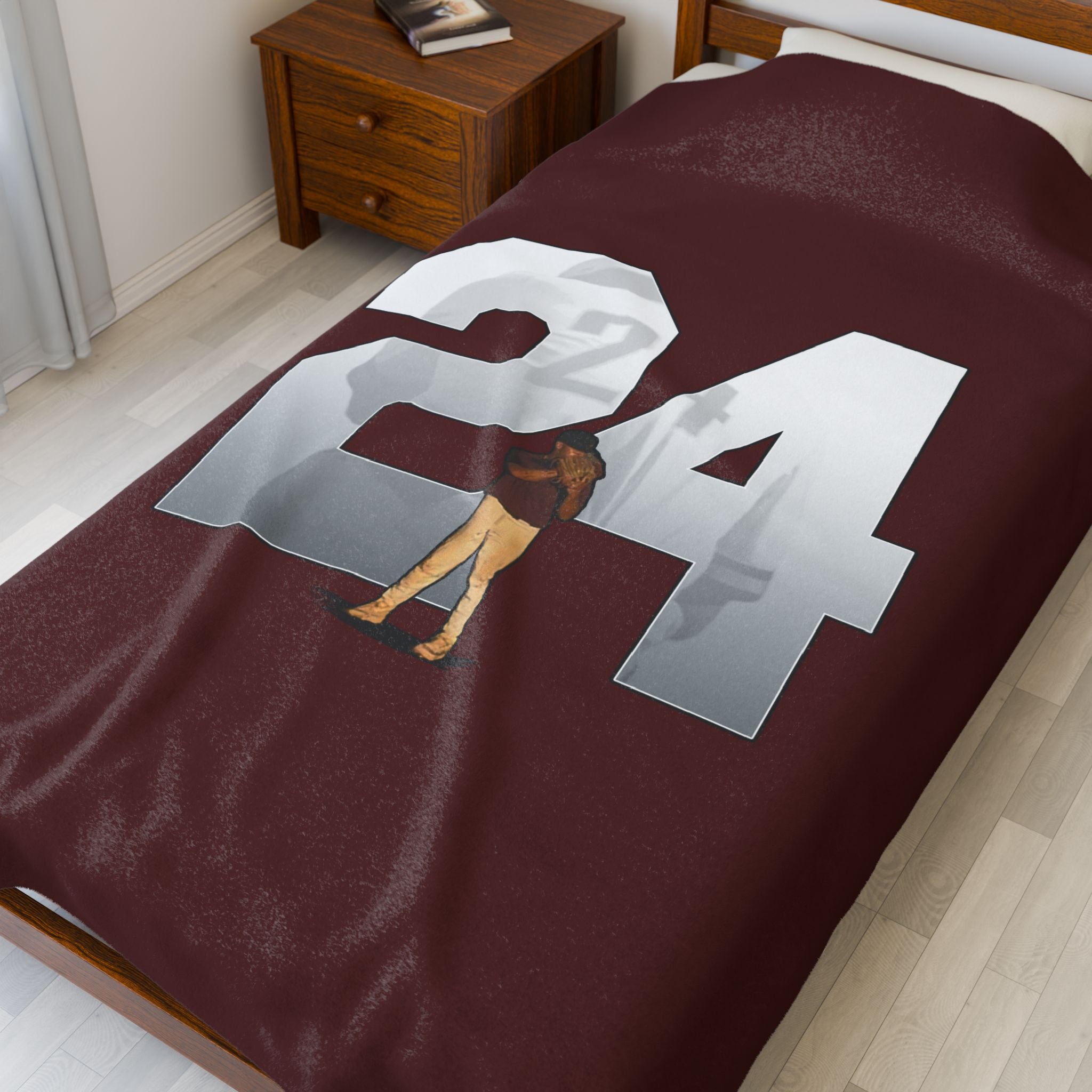John Moore Velveteen Plush Blanket