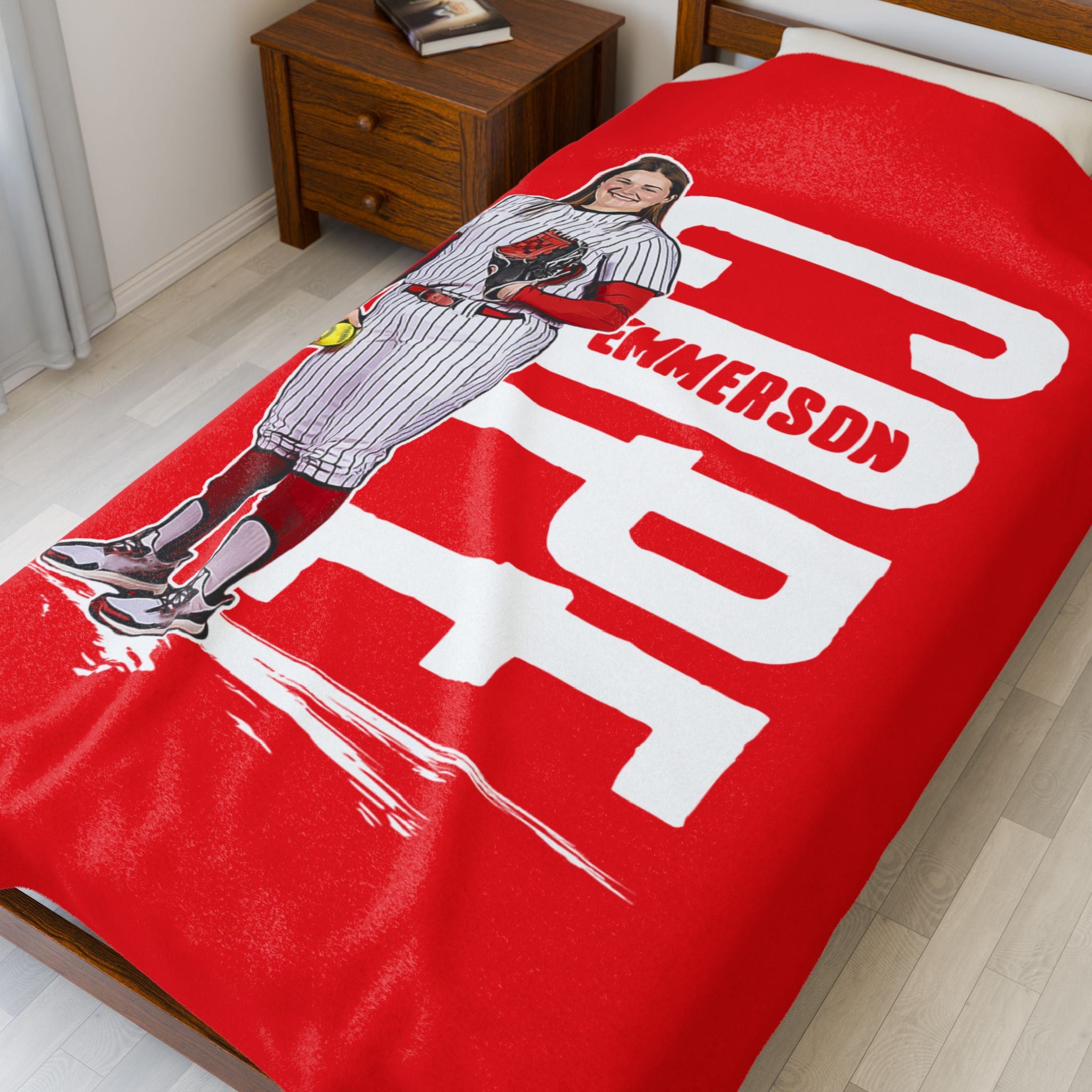 Emmerson Cope Velveteen Plush Blanket