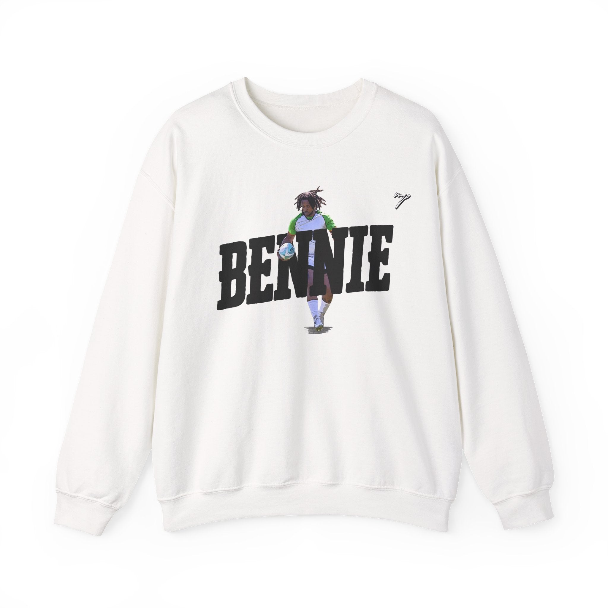 Bennie White Crewneck