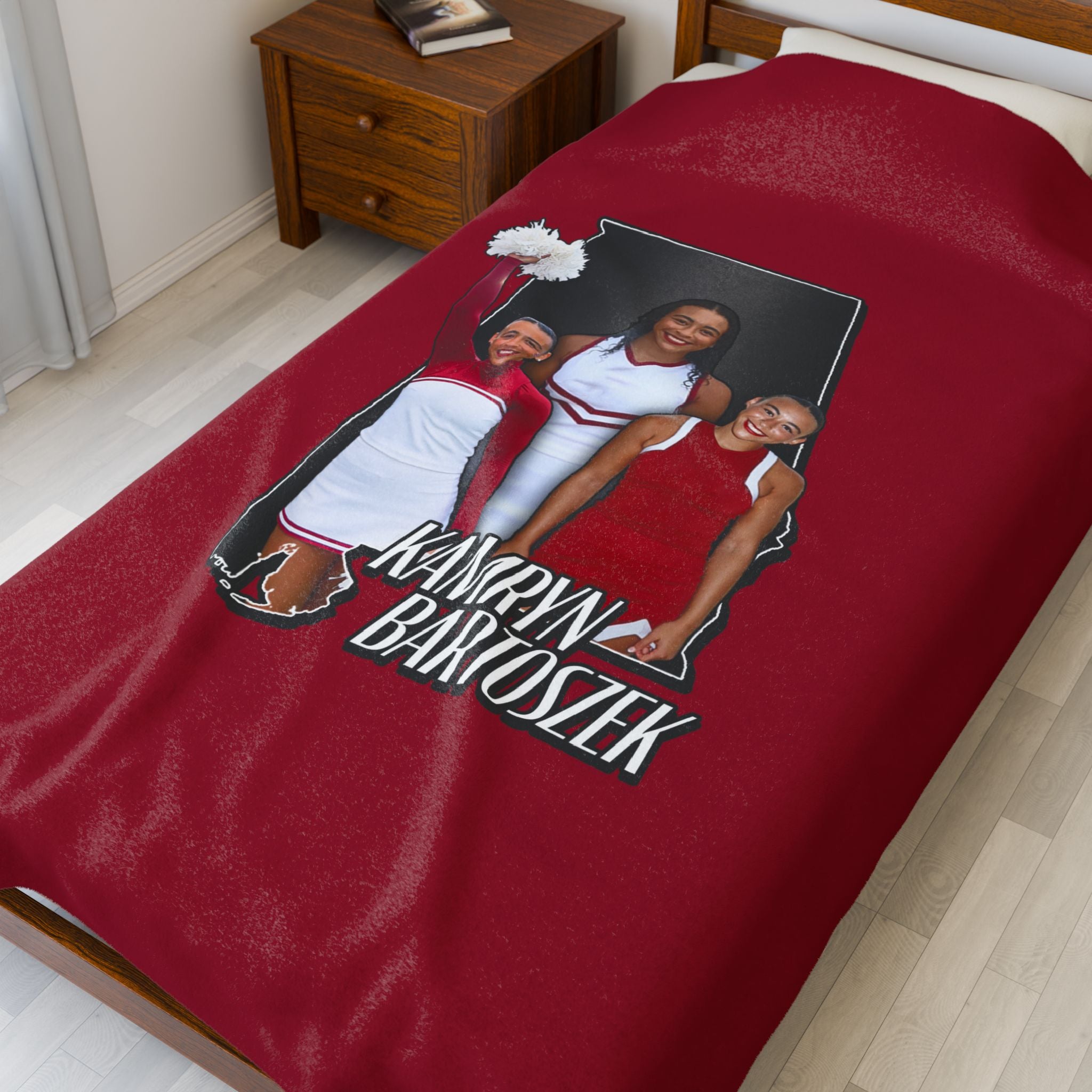 Kamryn Bartoszek Velveteen Plush Blanket