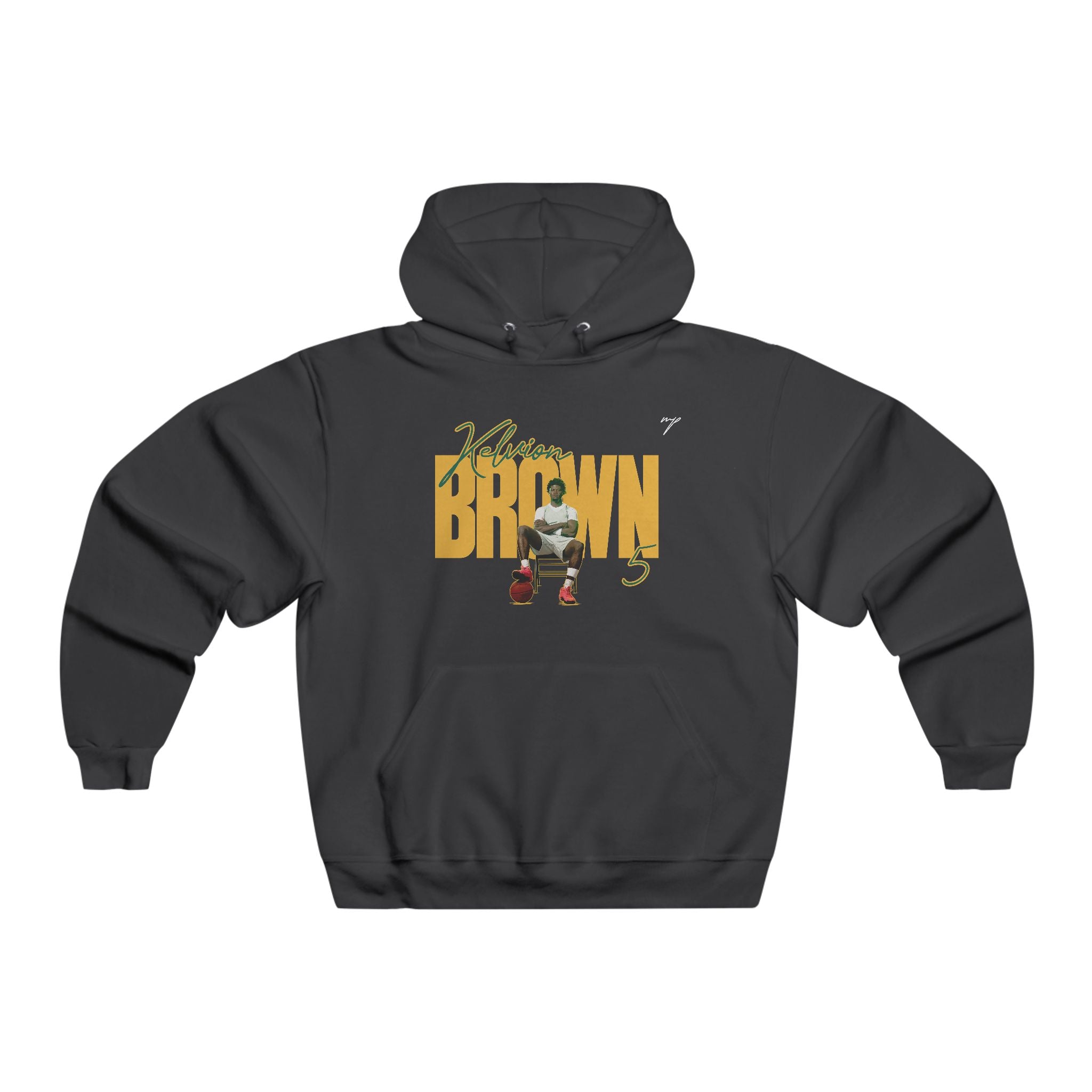Kelvion Brown Vintage Hoodie