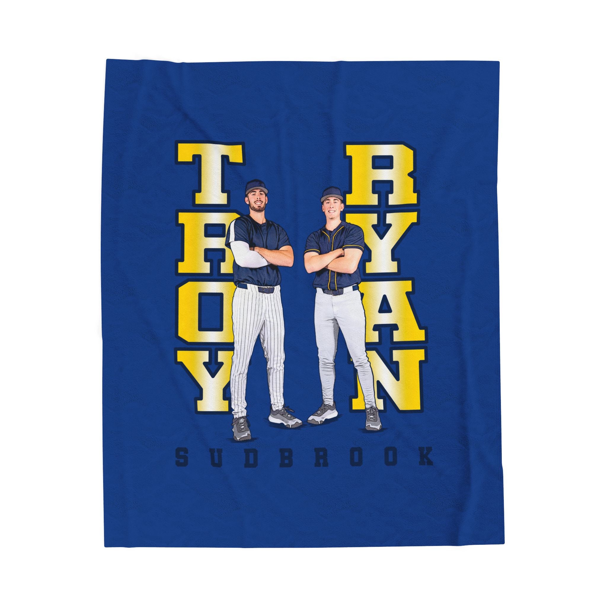 Troy Sudbrook Velveteen Plush Blanket