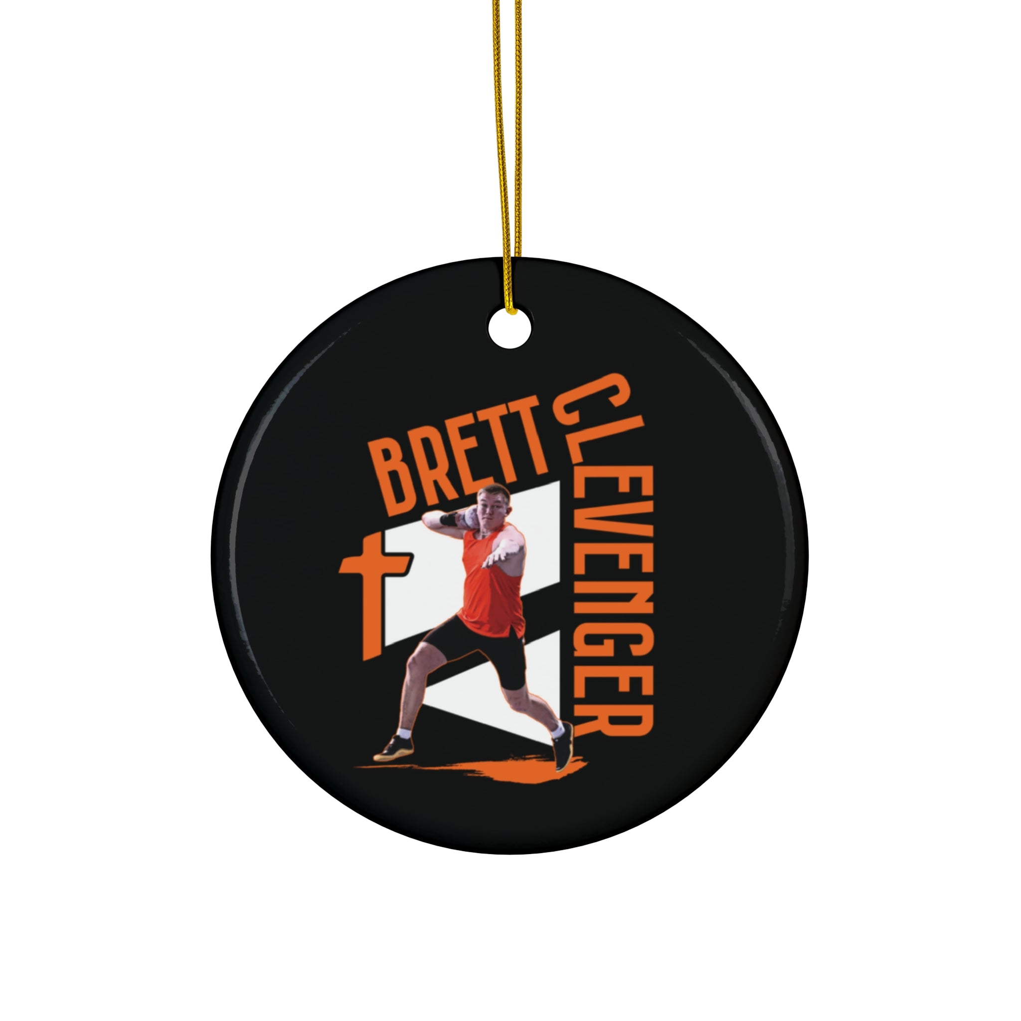 Brett Clevenger Ceramic Ornament