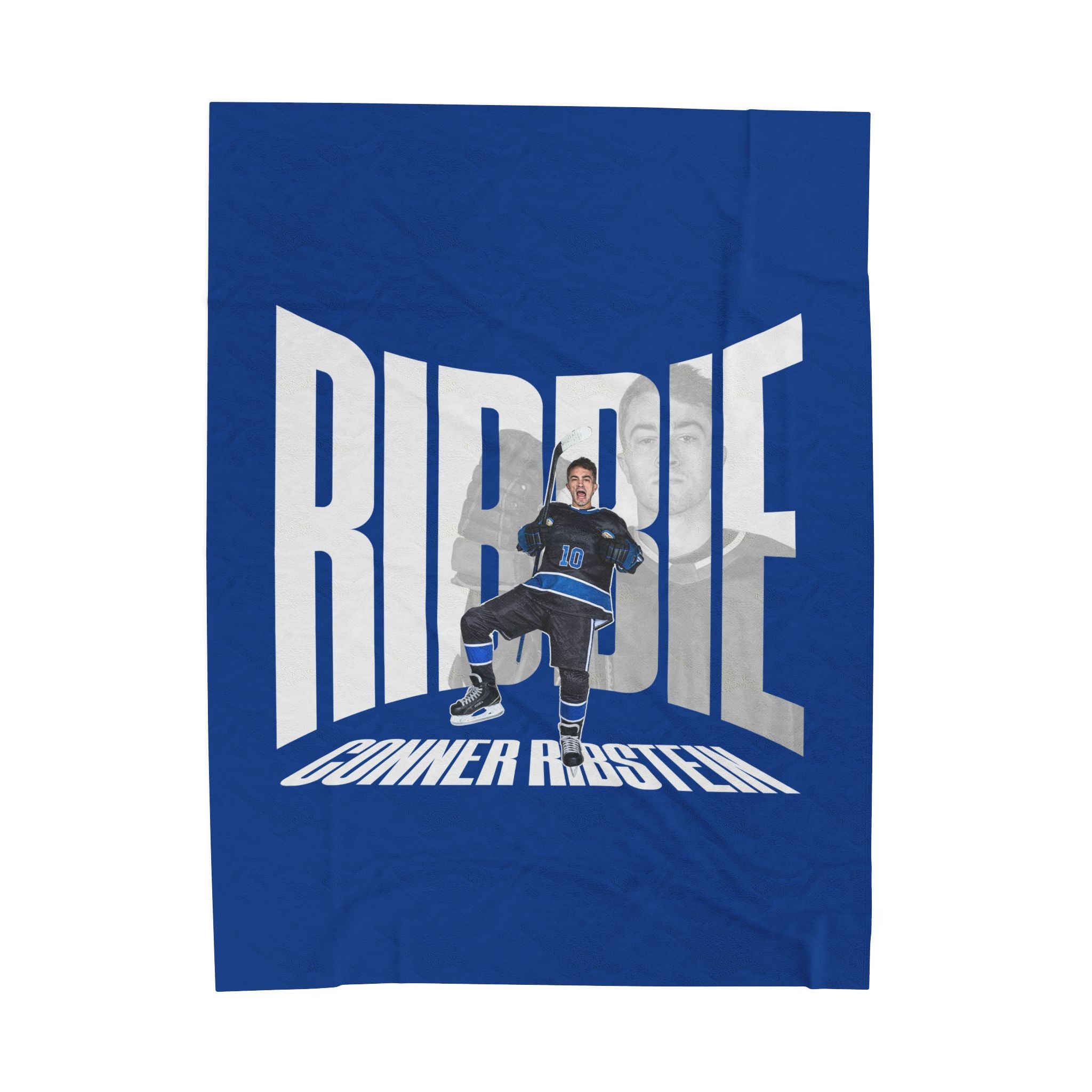 Conner Ribstein Velveteen Plush Blanket