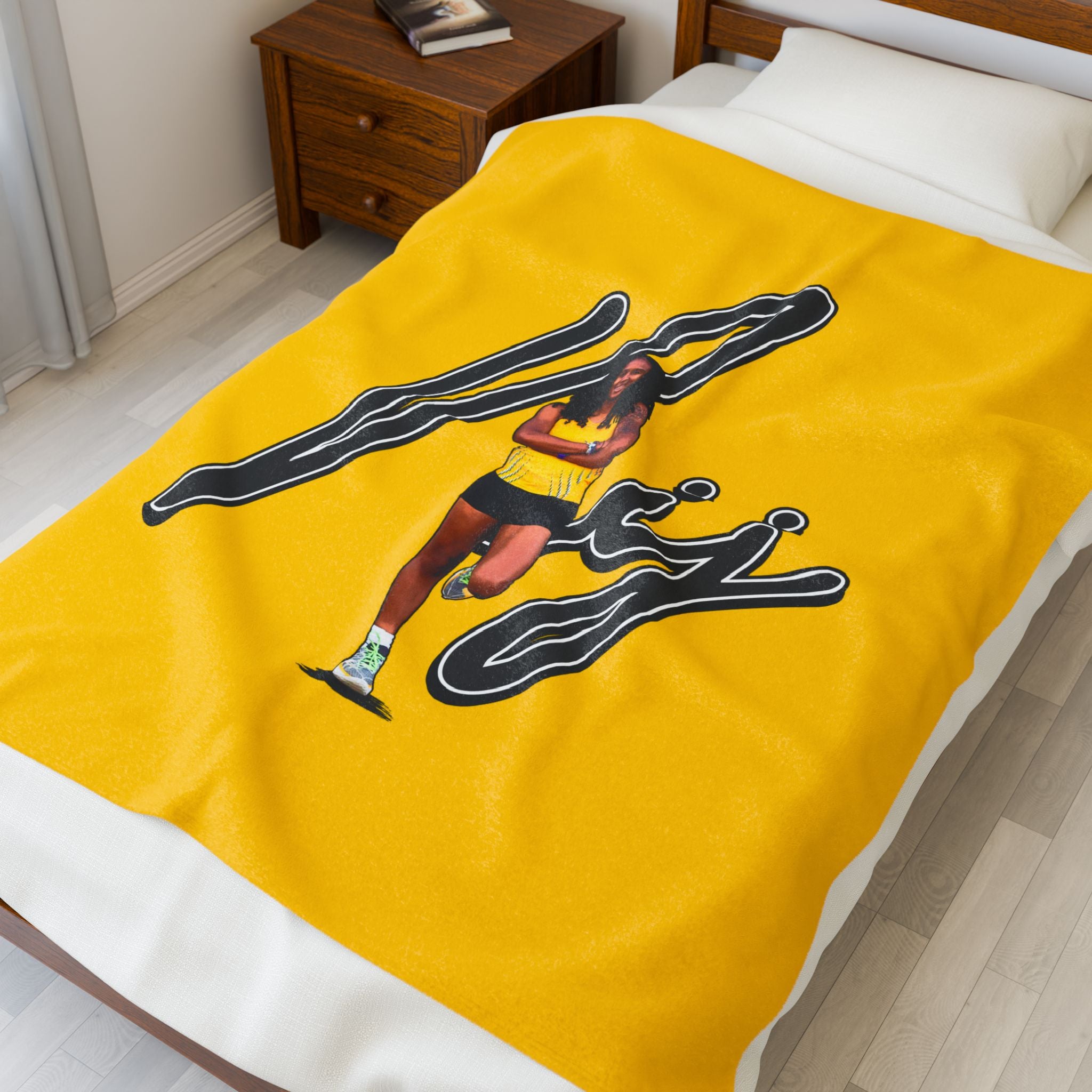 Anijah Medley Velveteen Plush Blanket