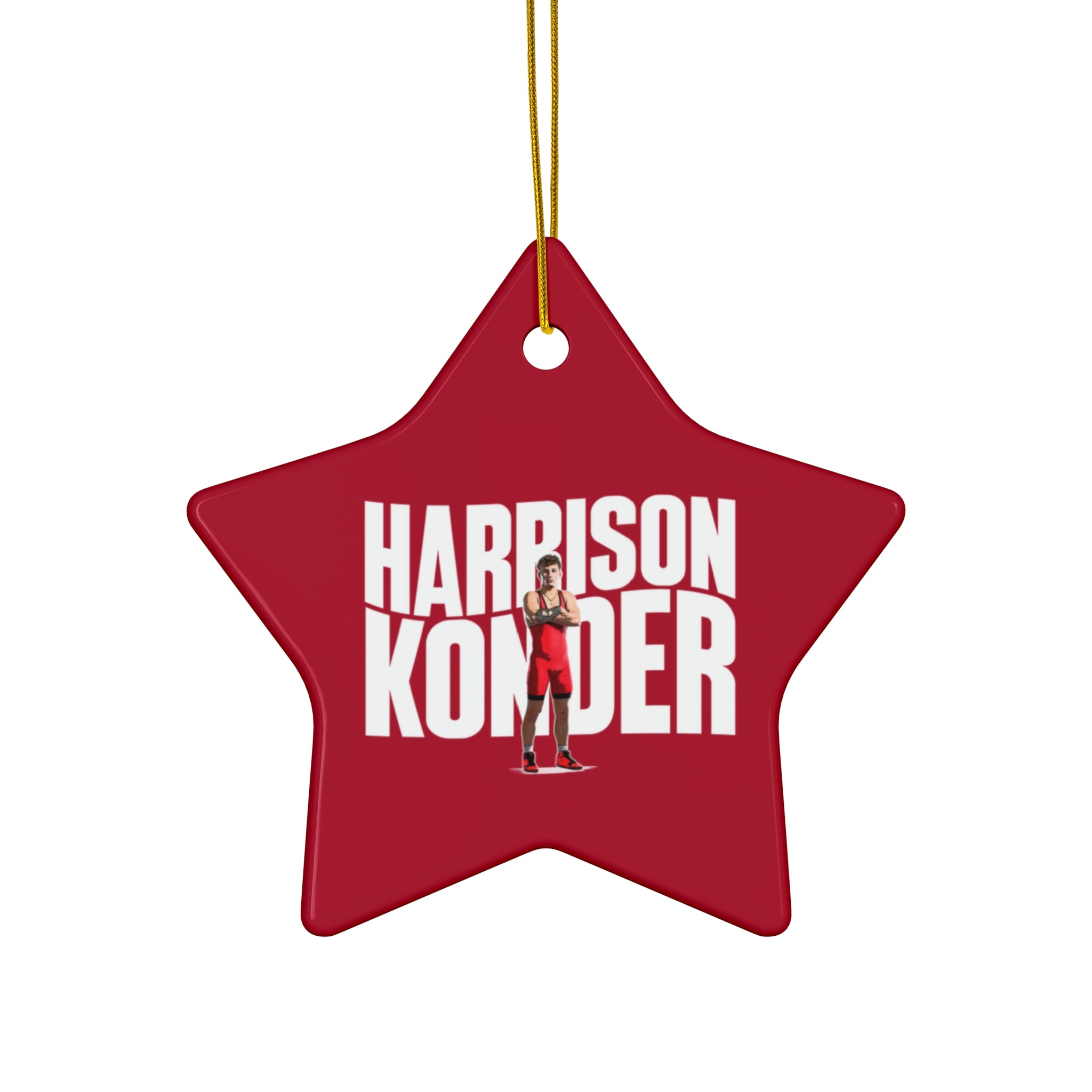 Harrison Konder Ceramic Ornament