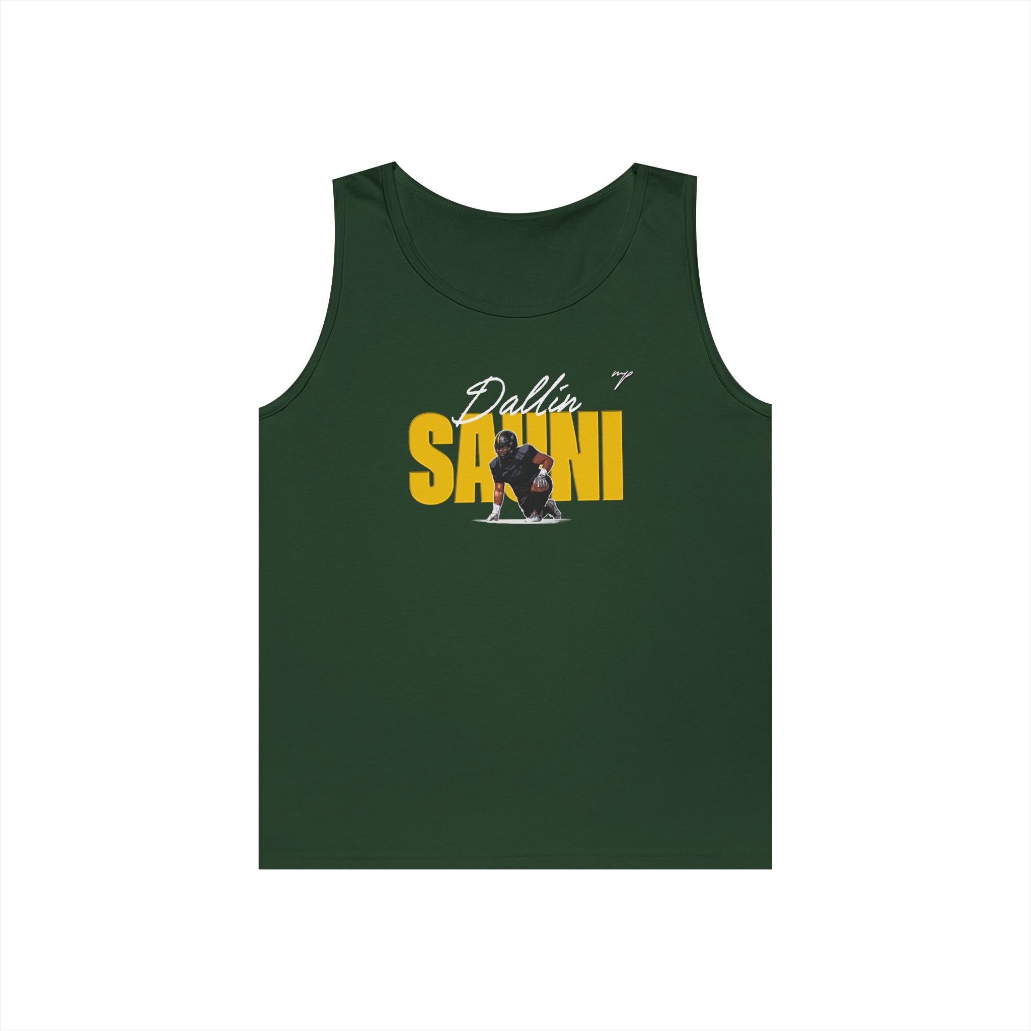 Dallin Sauni Unisex Cotton Tank Top