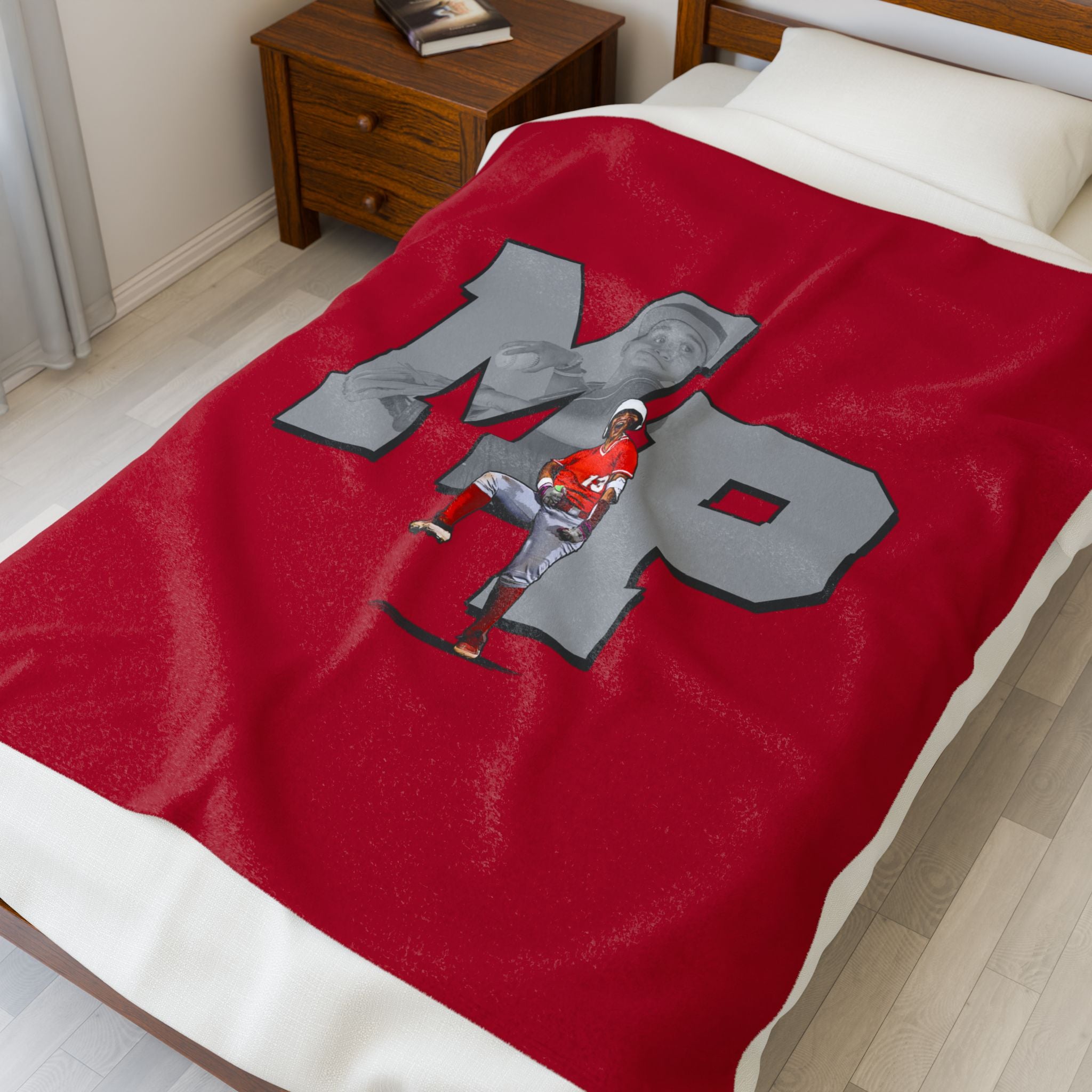 Mya Pacheco Velveteen Plush Blanket