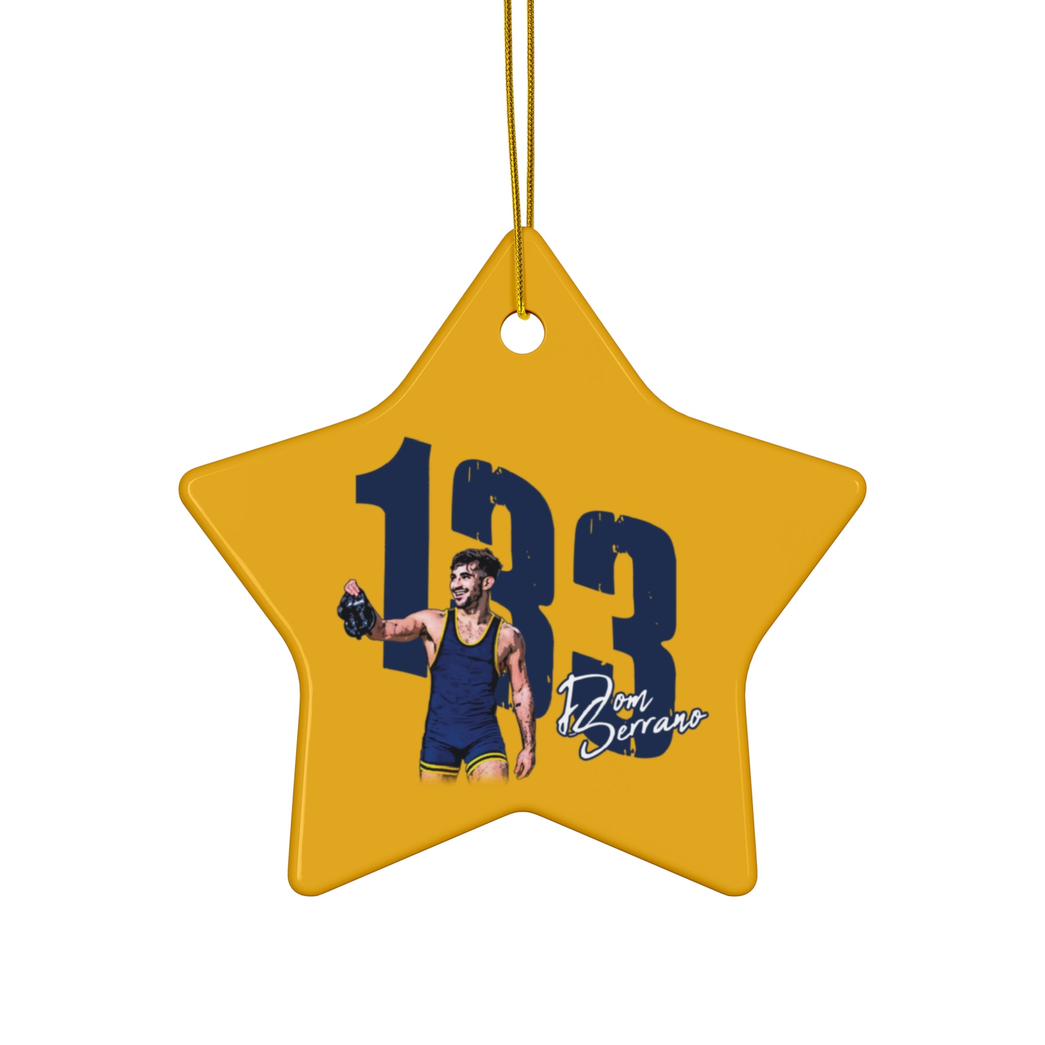 Dom Serrano Ceramic Ornament