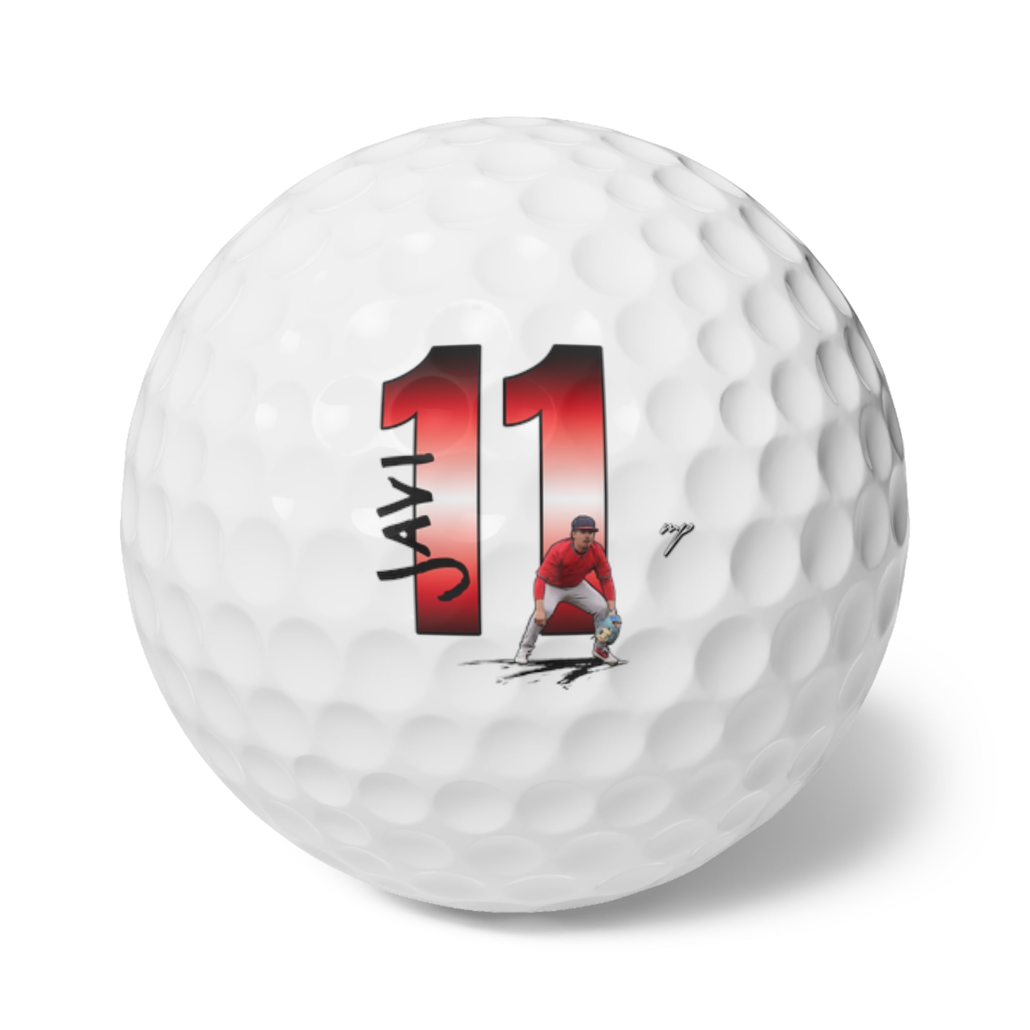 Javier Rodriguez Golf Balls, 6pc
