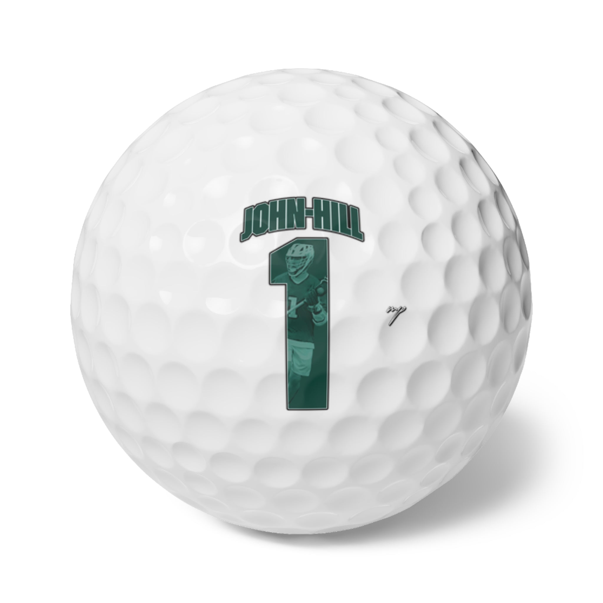 Daylin John-Hill Golf Balls, 6pc
