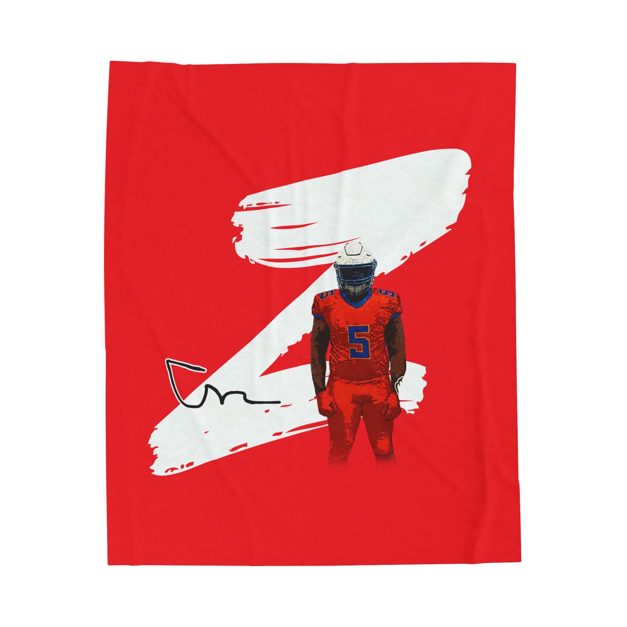 Caleel Meneweather Velveteen Plush Blanket