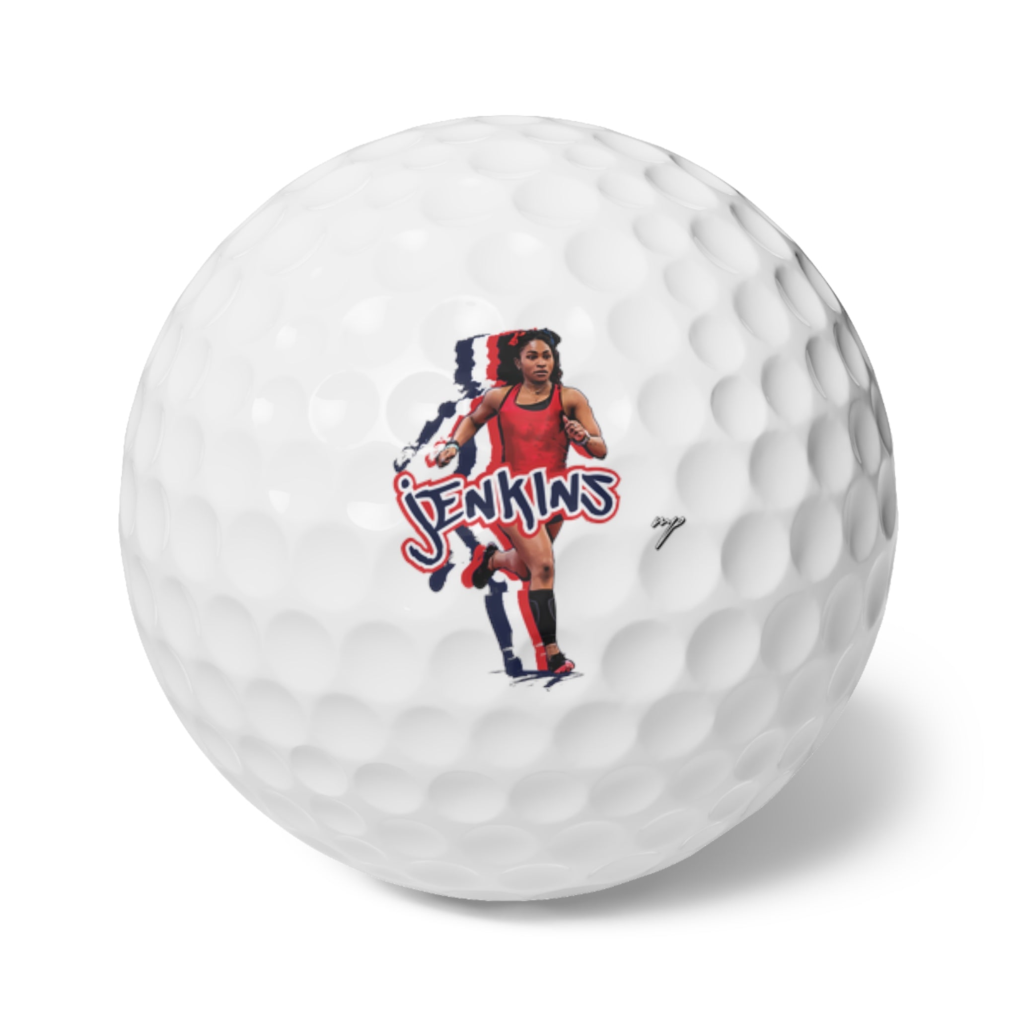 Sanai Jenkins Golf Balls, 6pc