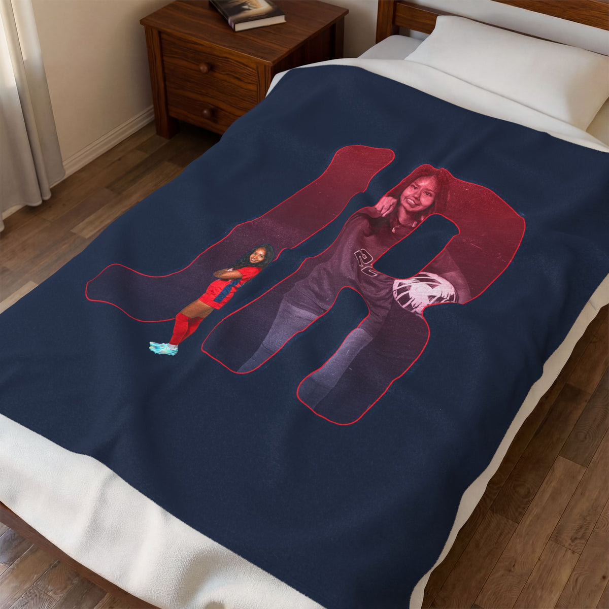 Jenny Rodriguez Velveteen Plush Blanket