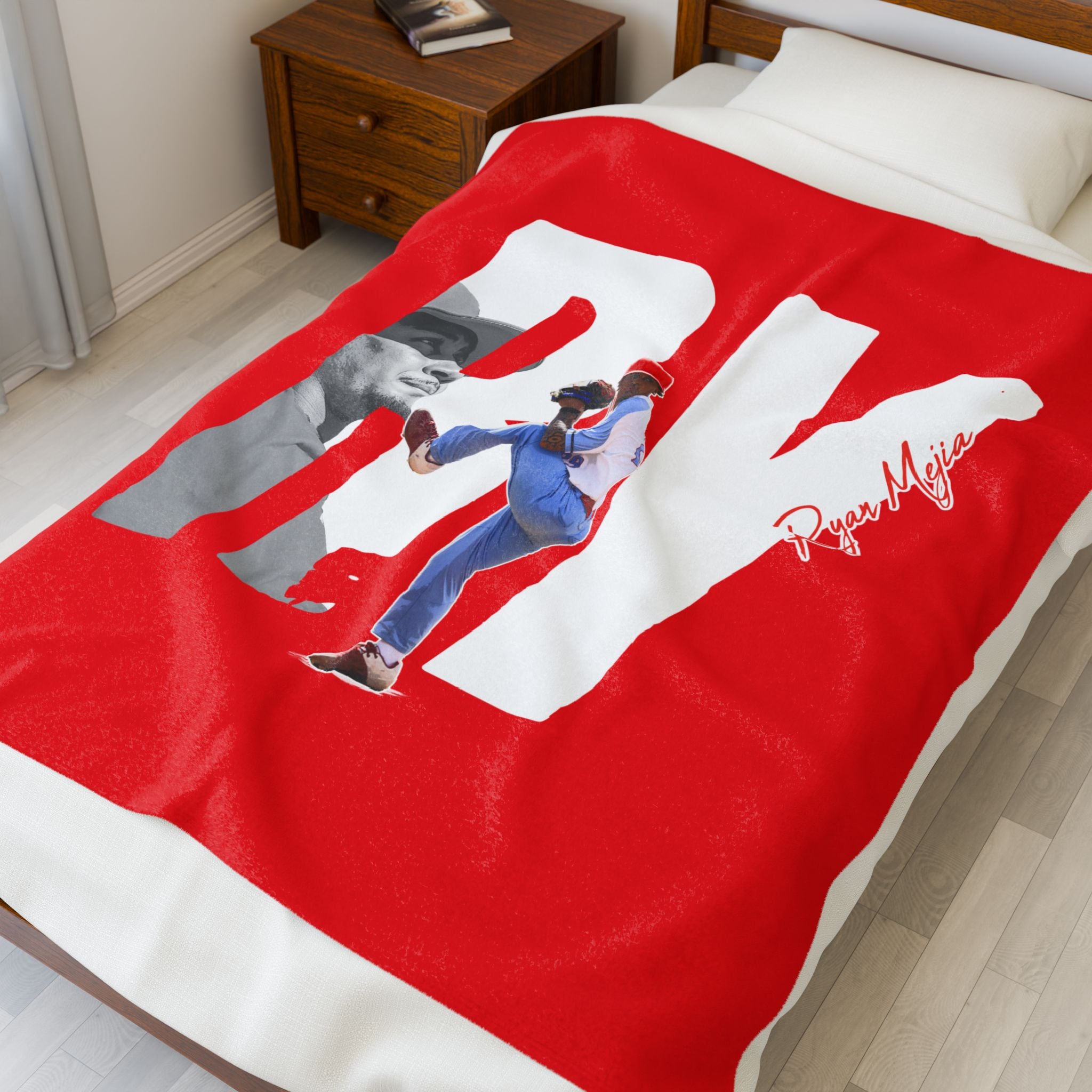 Ryan Mejia Velveteen Plush Blanket