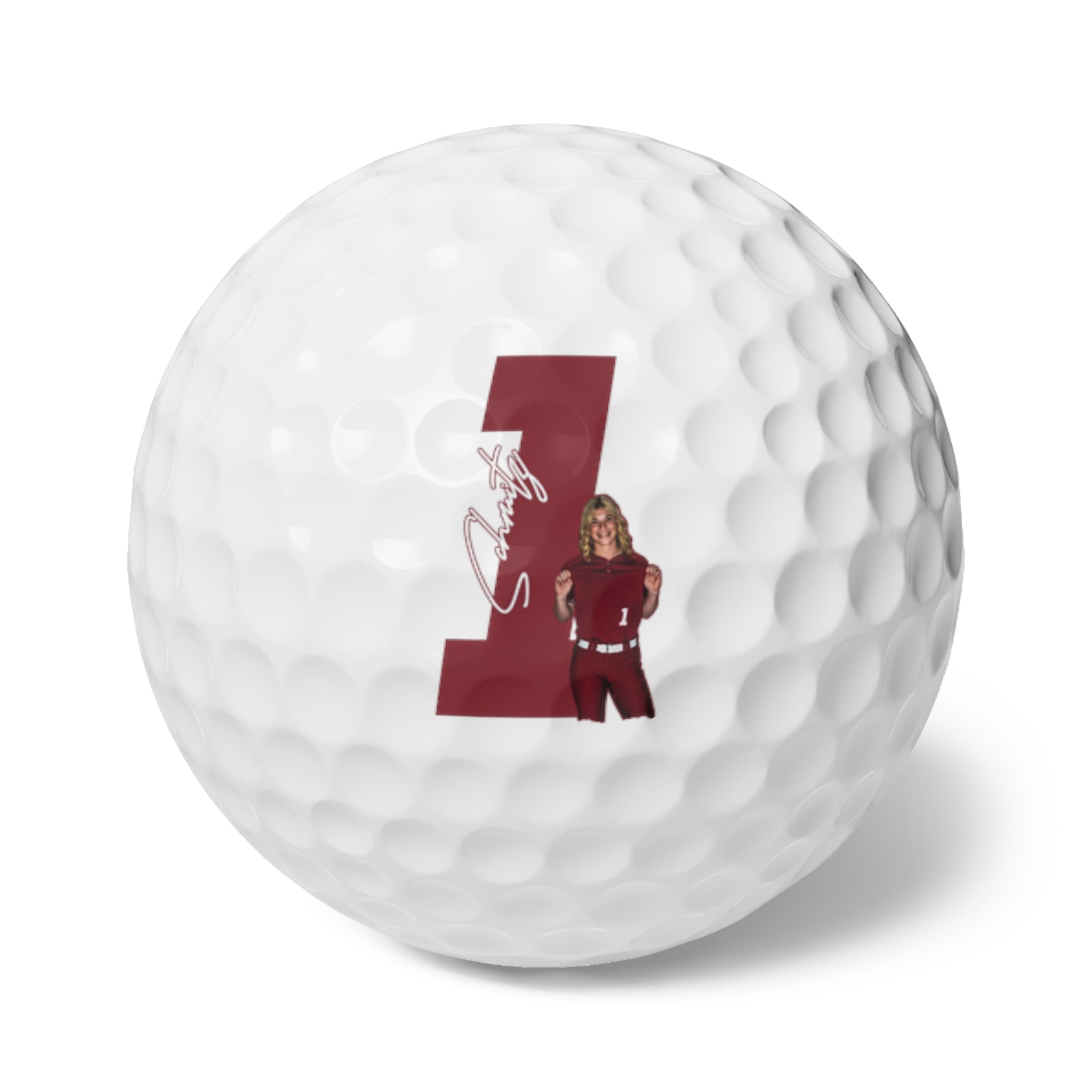 Reagan Schmitz Golf Balls, 6pc