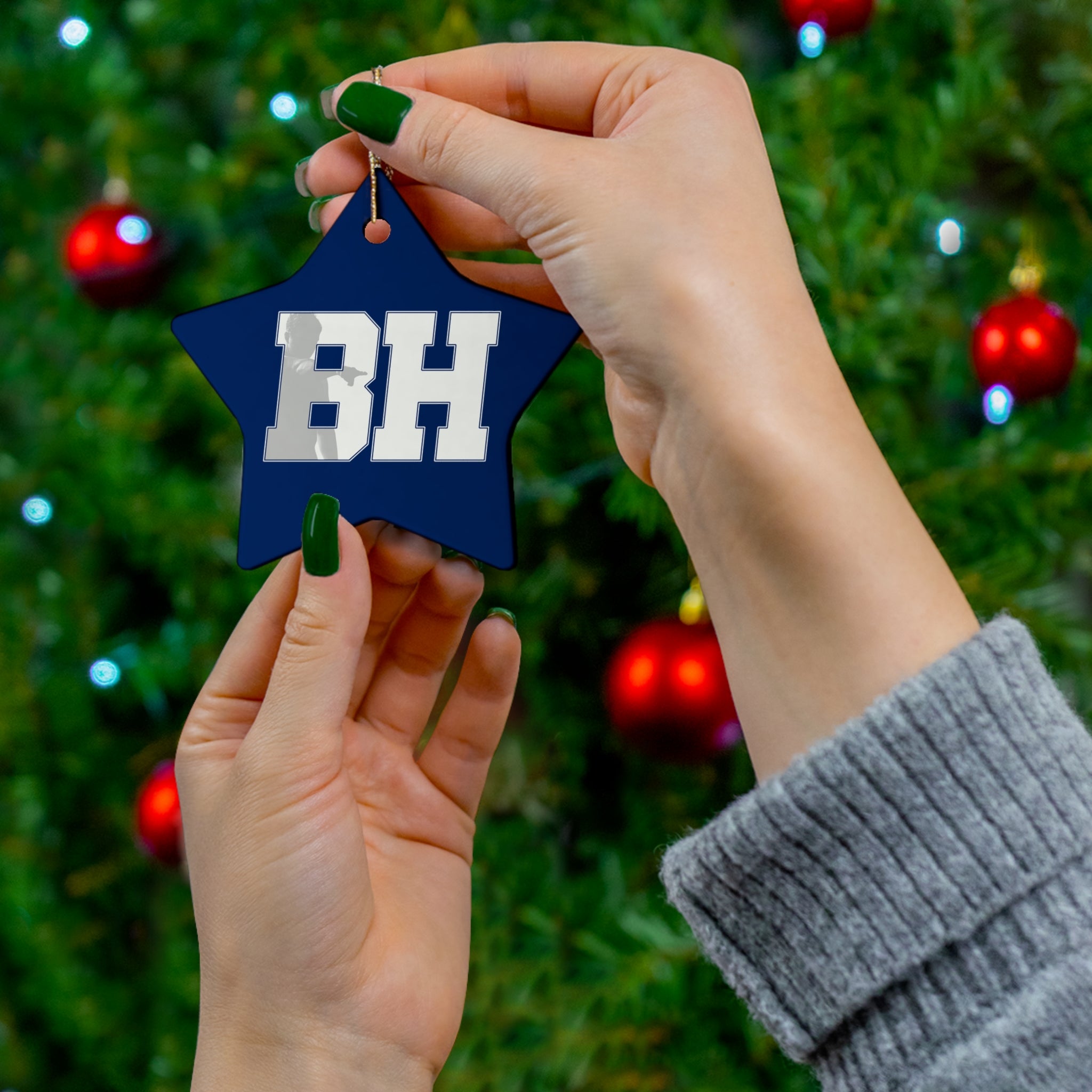 Billy Hoelscher Ceramic Ornament