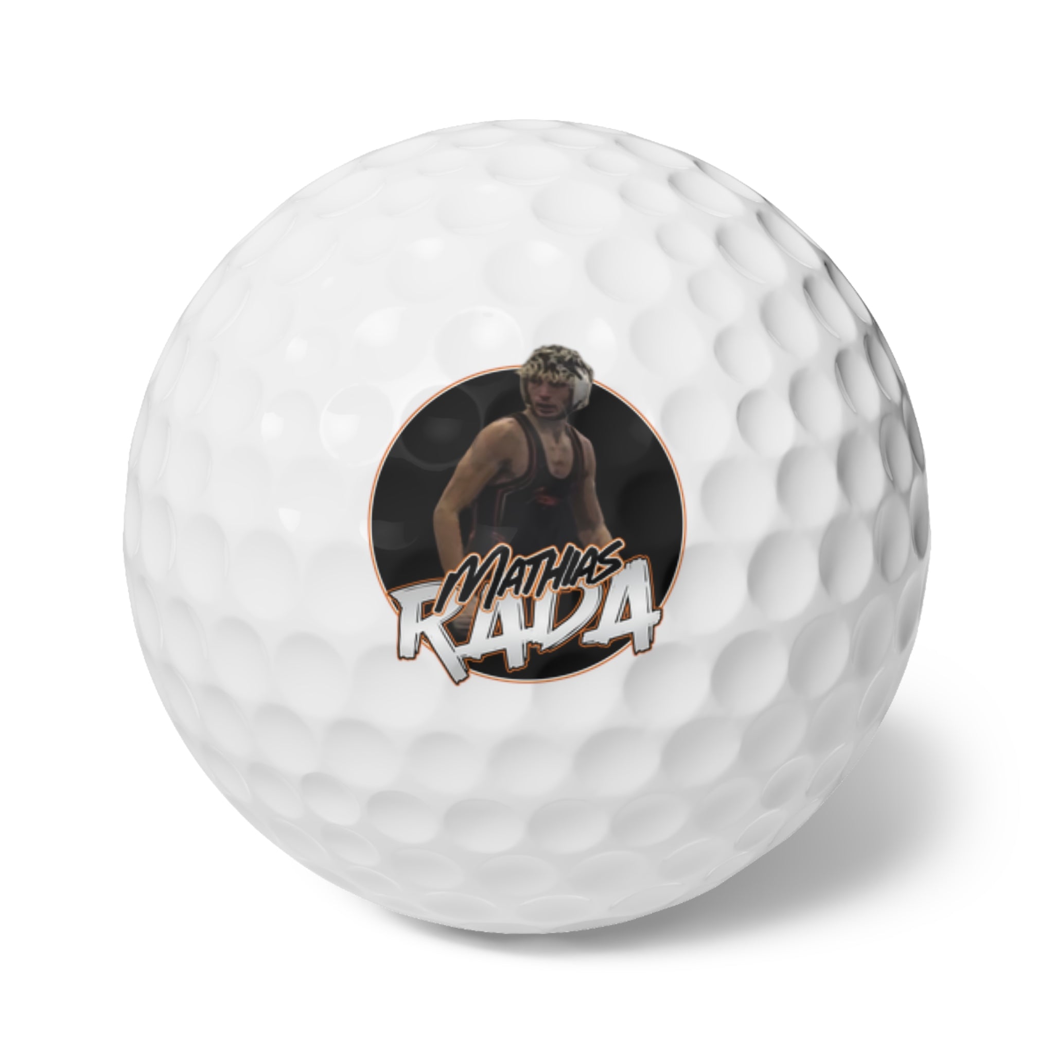 Mathias Rada Golf Balls, 6pc